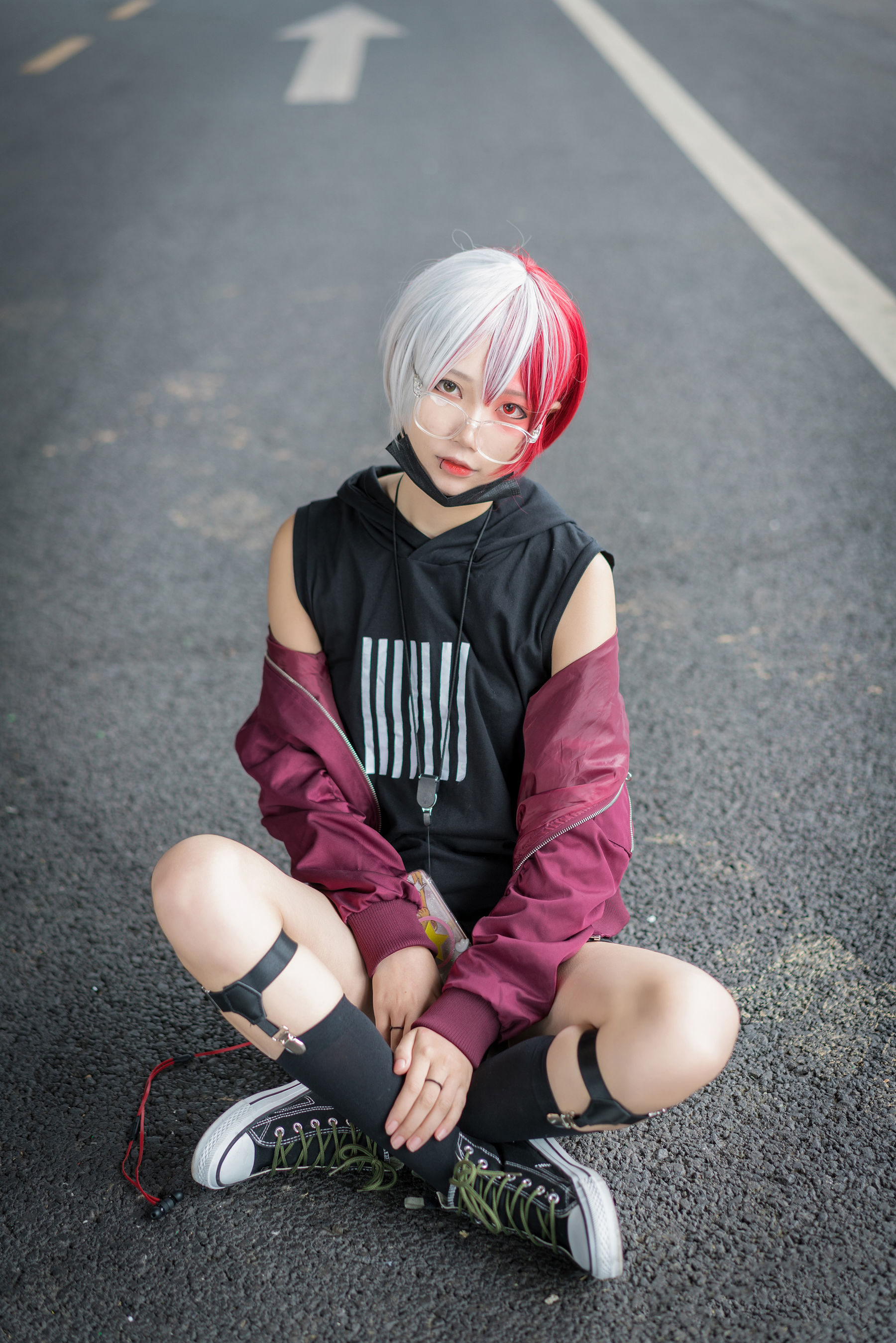 清纯少女五更百鬼 – 场照 [8P] - 秀人网免费无水印在线套图写真