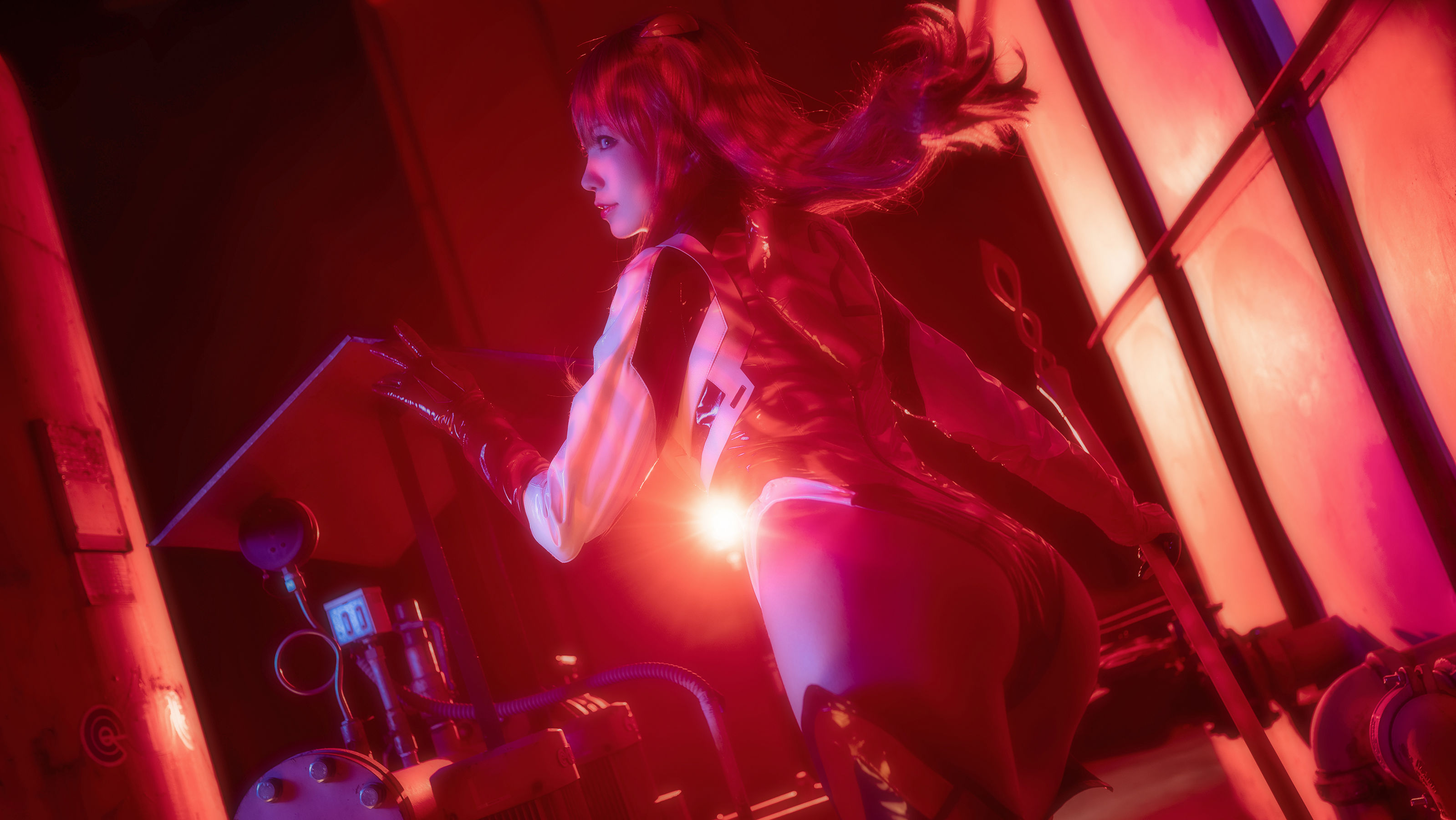 大胸萌妹妖少you1 – 明日香 [8P] - 秀人网免费无水印在线套图写真