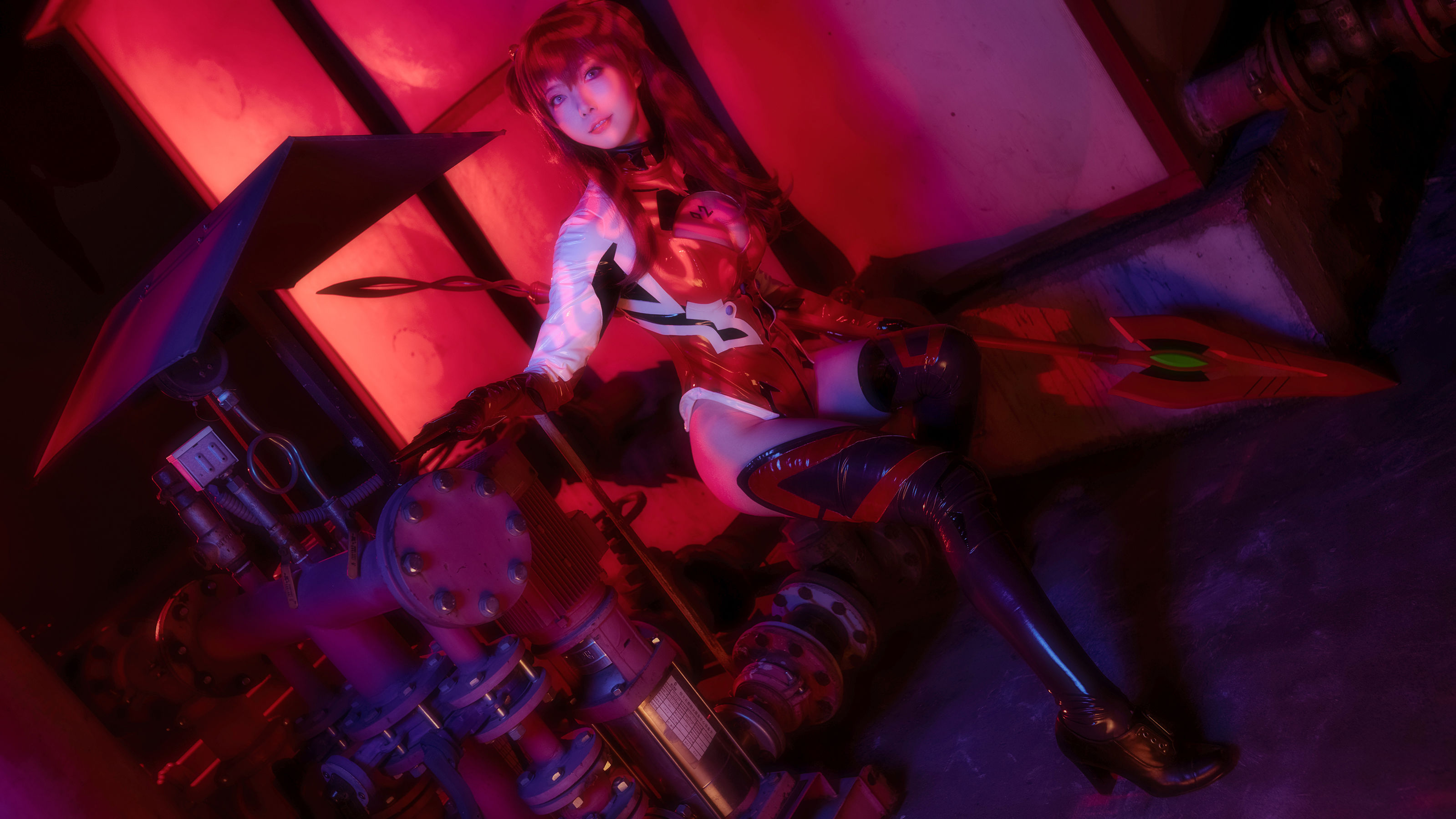 大胸萌妹妖少you1 – 明日香 [8P] - 秀人网免费无水印在线套图写真