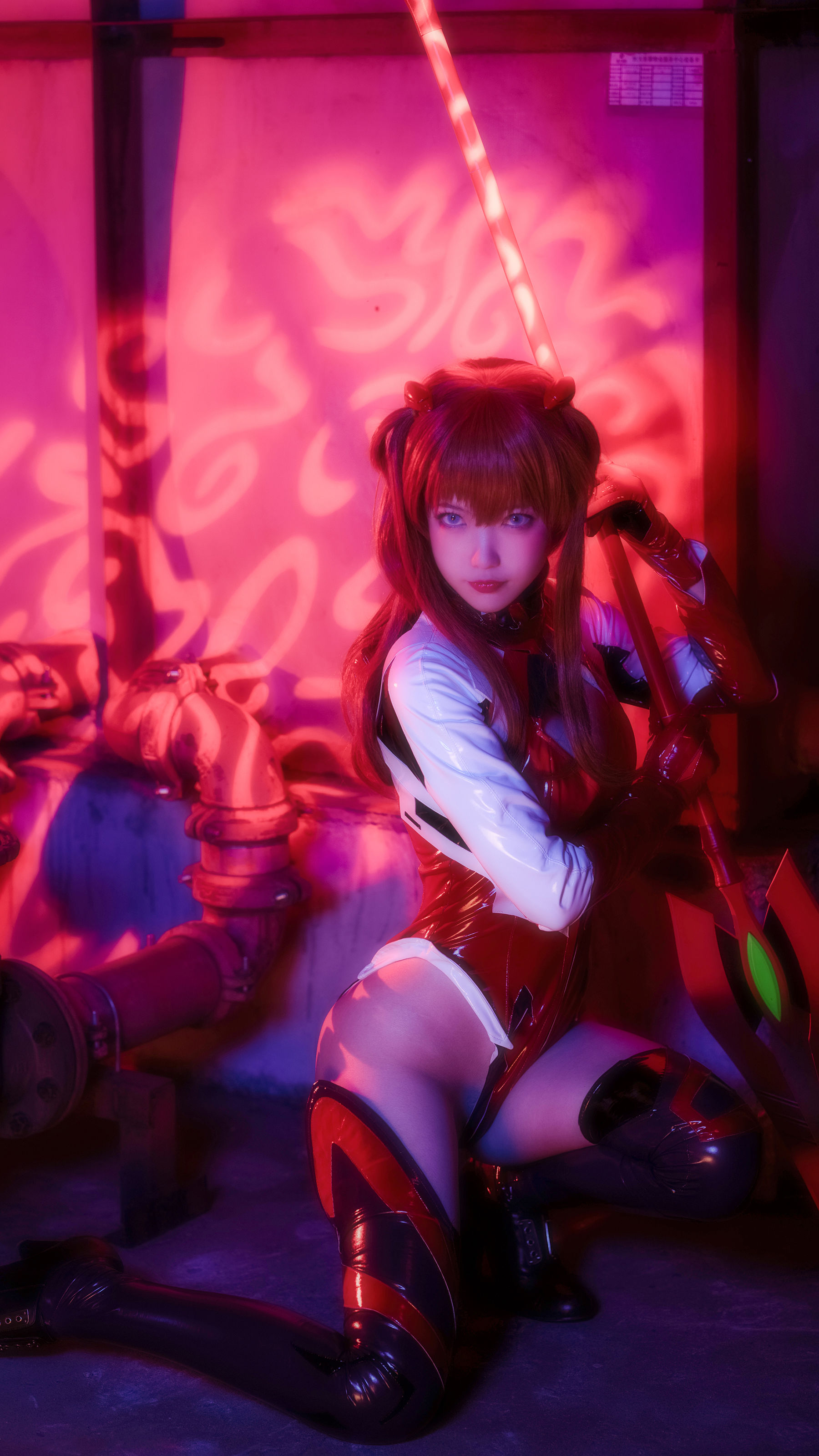 大胸萌妹妖少you1 – 明日香 [8P] - 秀人网免费无水印在线套图写真