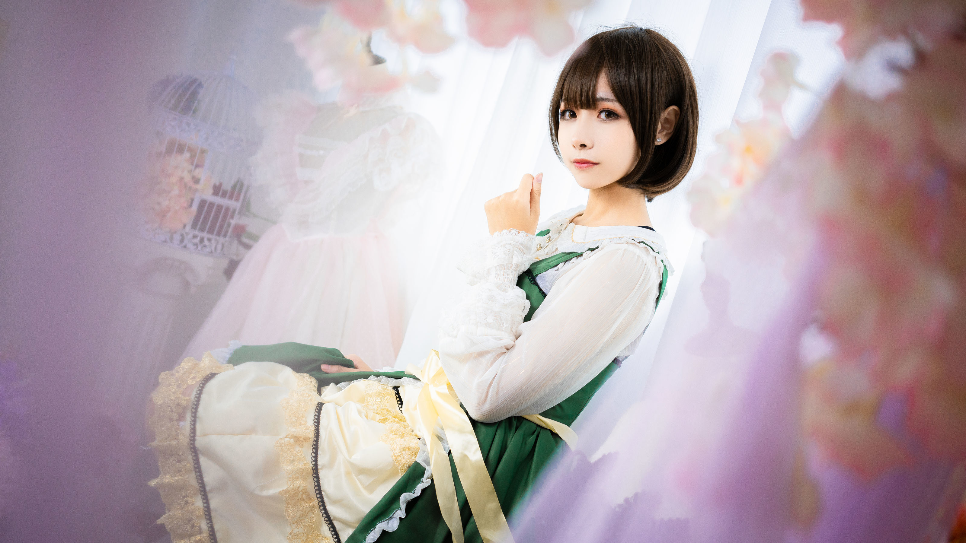 微博妹子Momoko葵葵 陆乃 [10P] - 秀人网免费无水印在线套图写真