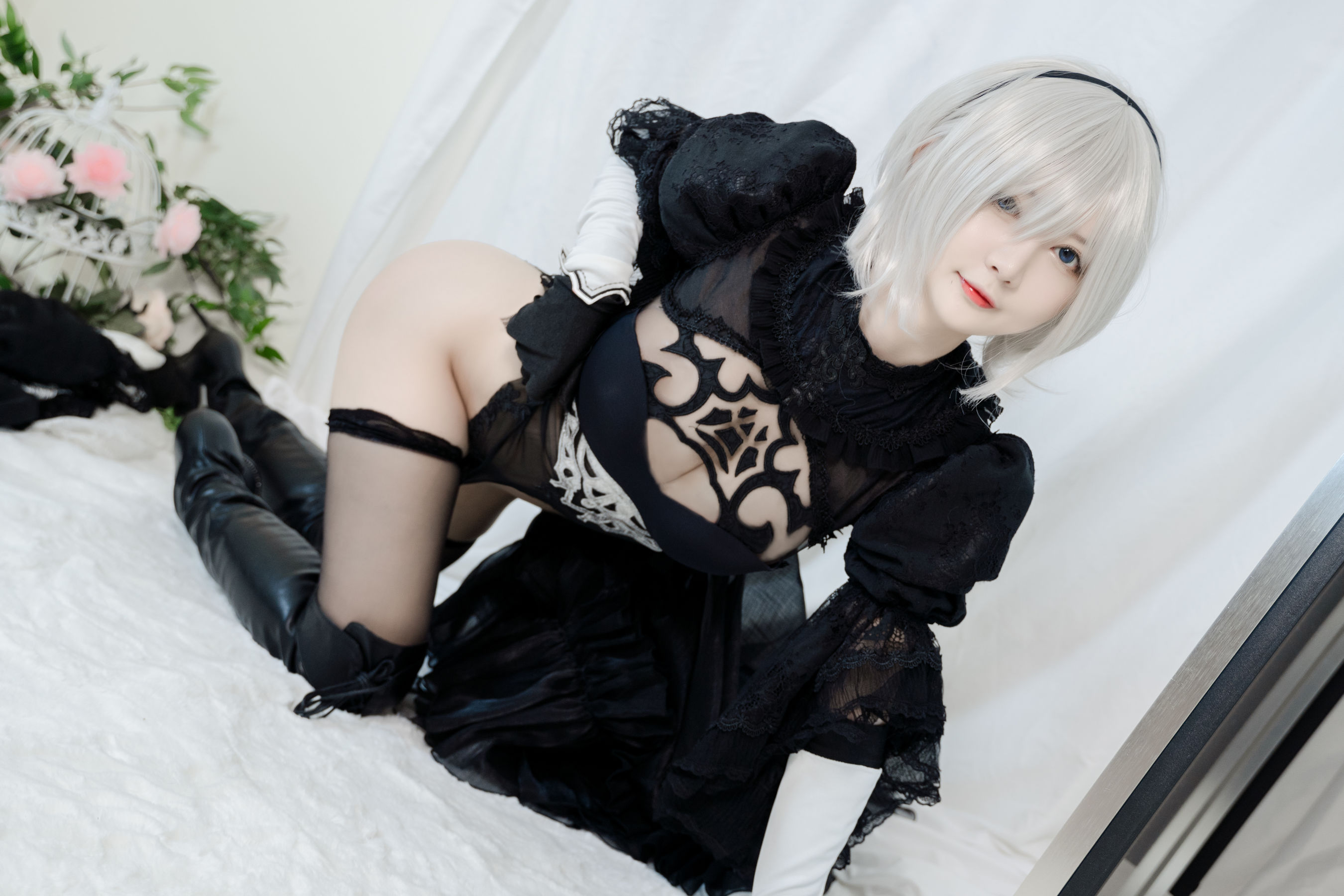 51酱 – 2B黑婚纱 [53P] - 秀人网免费无水印在线套图写真