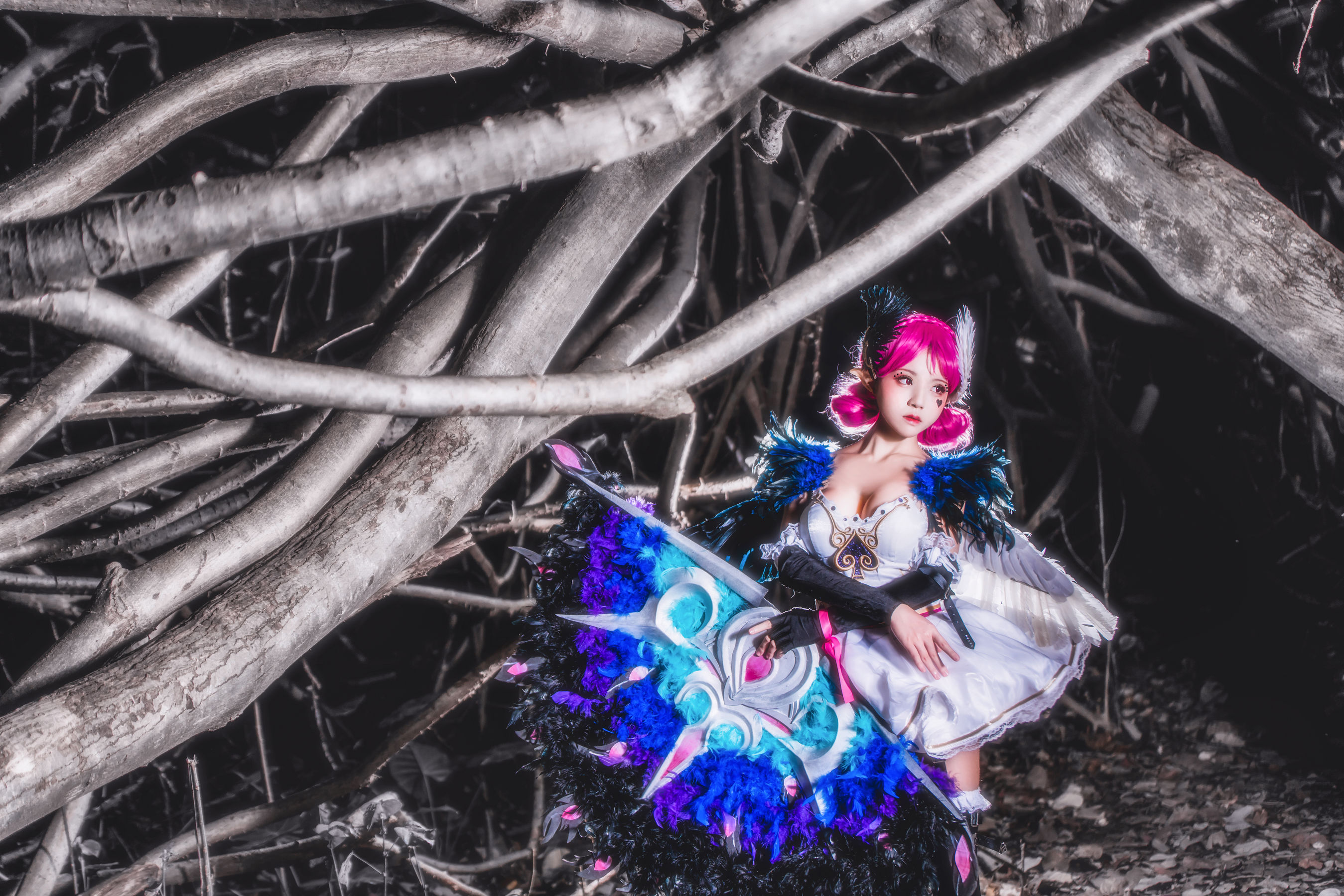 [萝莉COS] 桜桃喵《天鹅之梦》 [12P] - 秀人网免费无水印在线套图写真