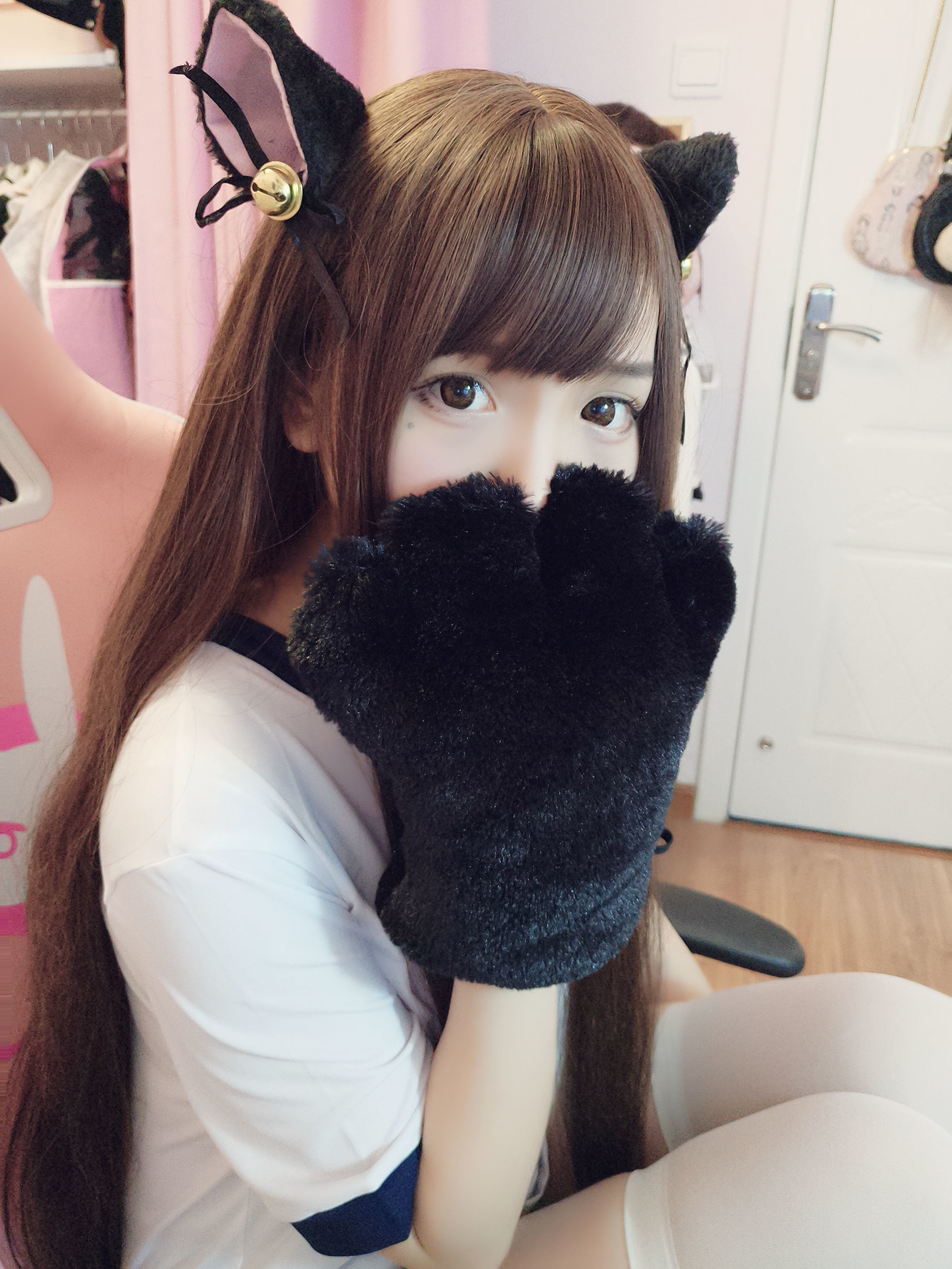 二次元美女古川kagura – 猫耳体操 [11P] - 秀人网免费无水印在线套图写真