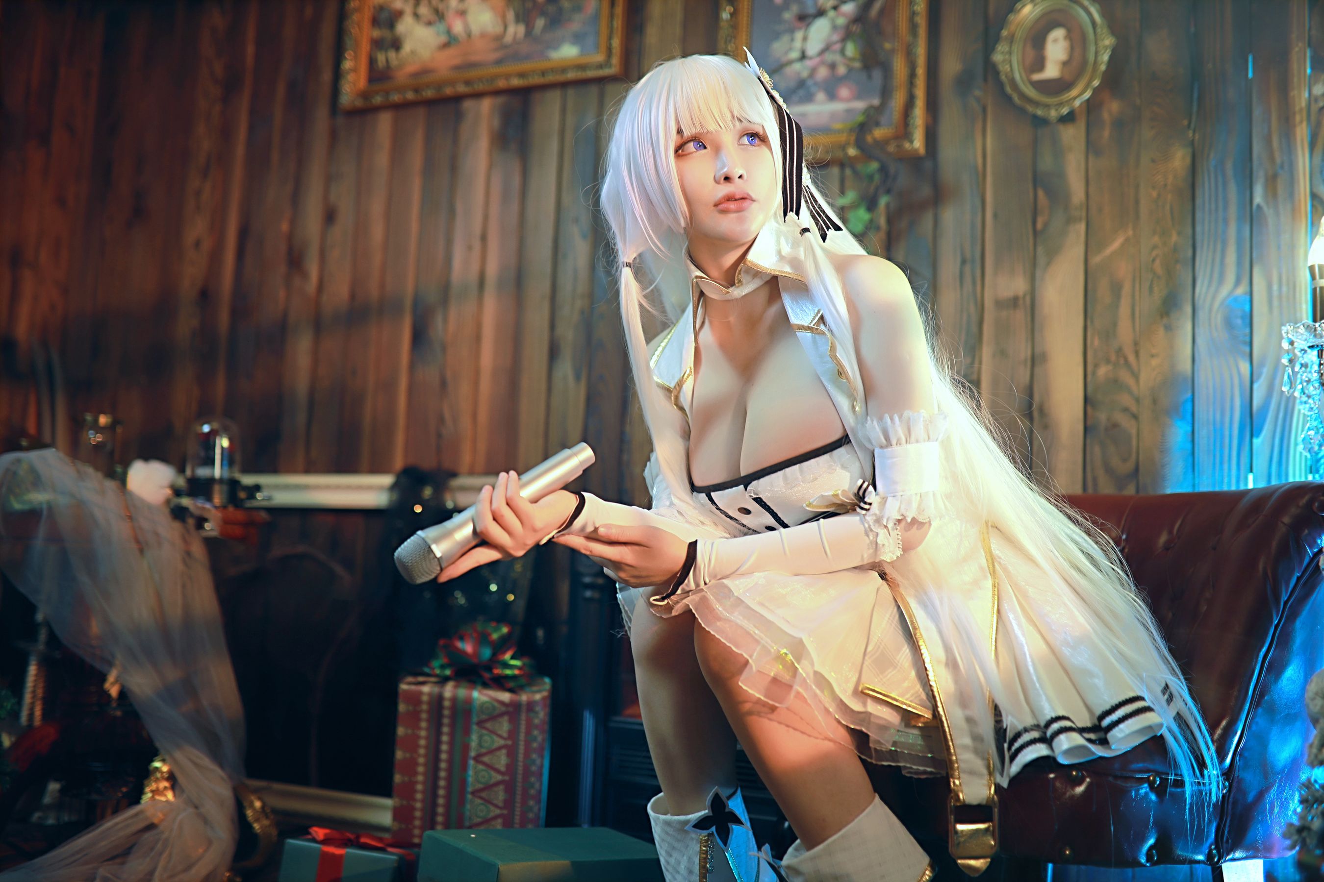 前羽_rr – 碧蓝航线 光辉 [17P] - 秀人网免费无水印在线套图写真