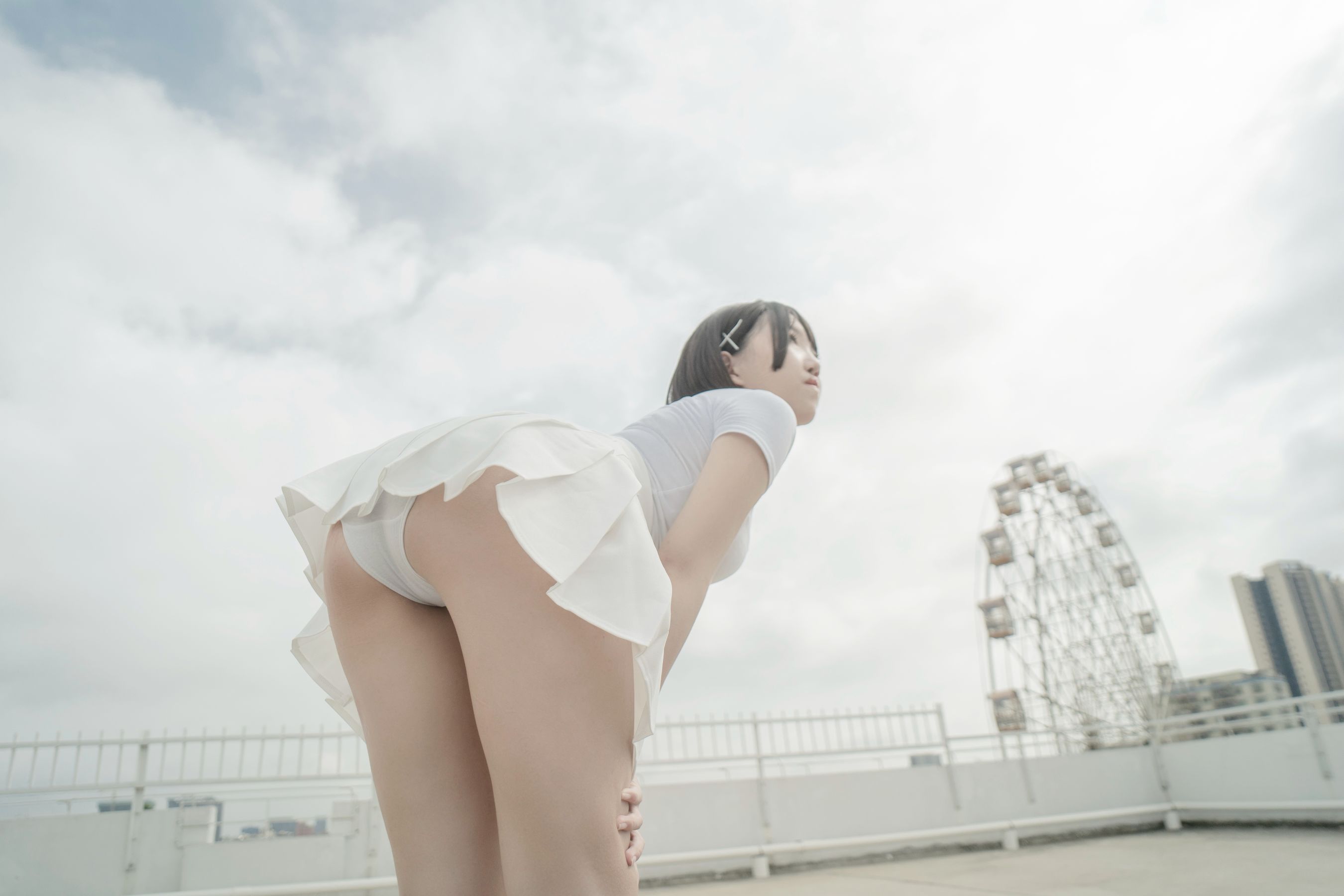 鬼马少女阿薰kaOri – 天台 [82P] - 秀人网免费无水印在线套图写真