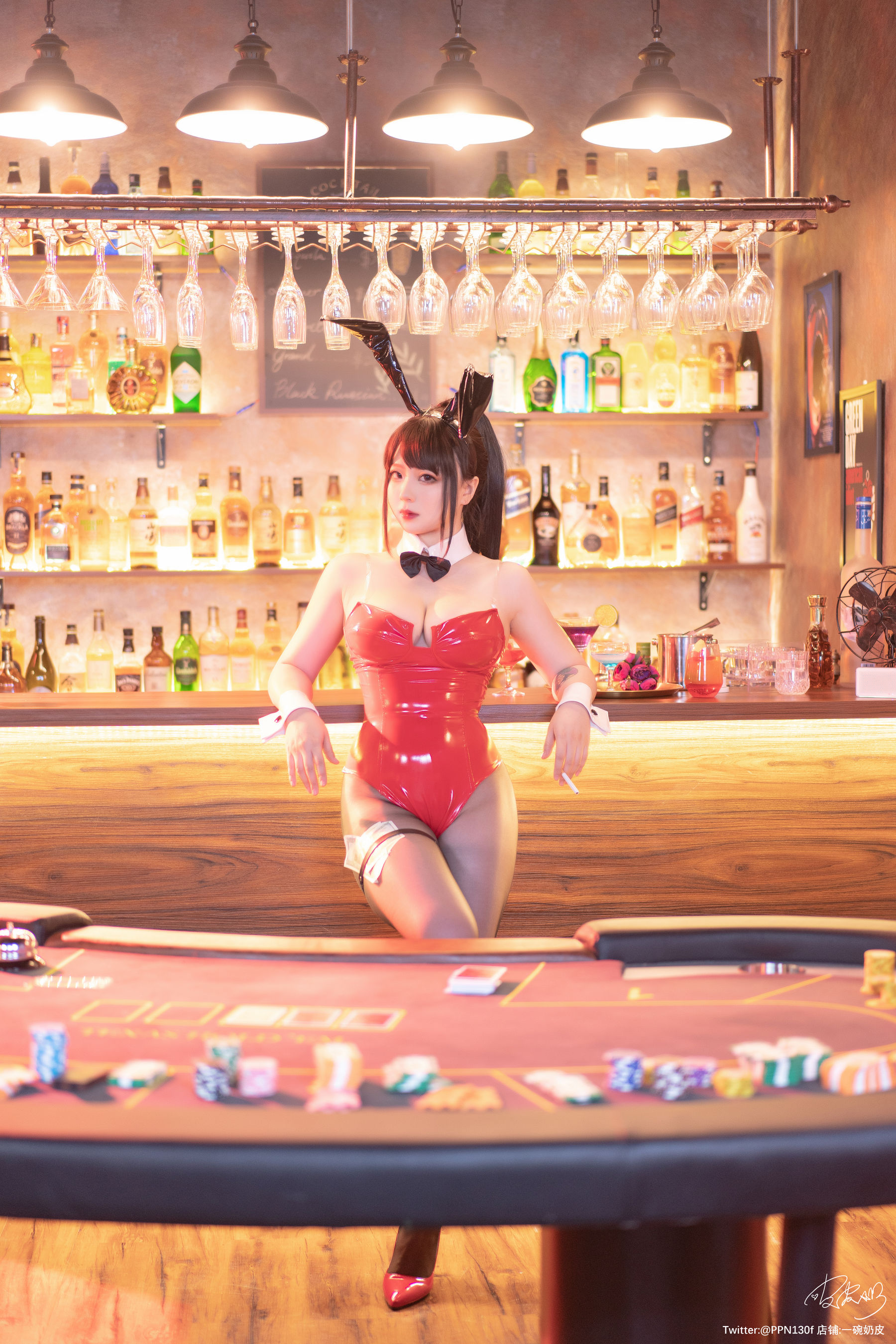 皮皮奶可可爱了啦 – 元旦兔女郎 [47P] - 秀人网免费无水印在线套图写真