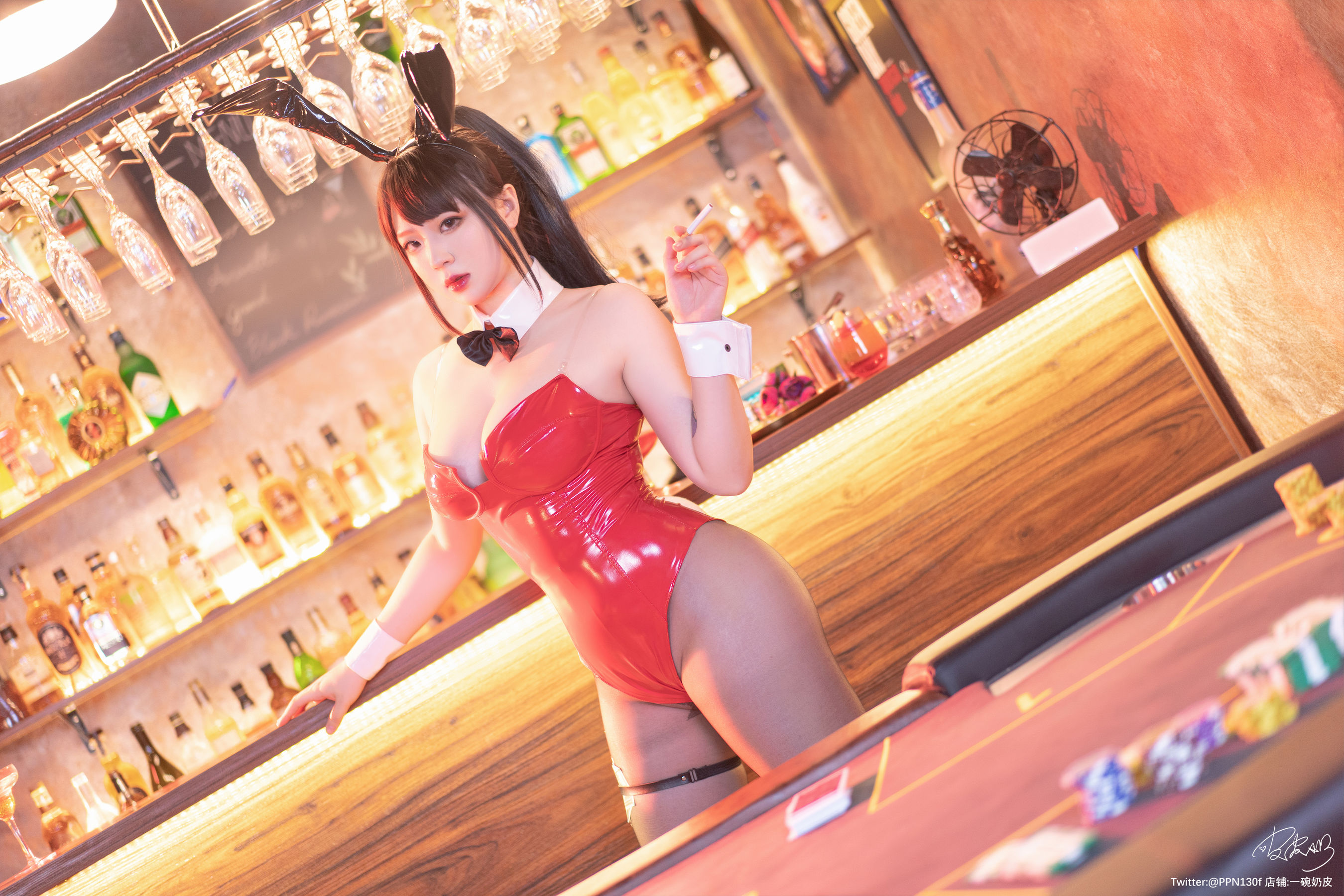 皮皮奶可可爱了啦 – 元旦兔女郎 [47P] - 秀人网免费无水印在线套图写真