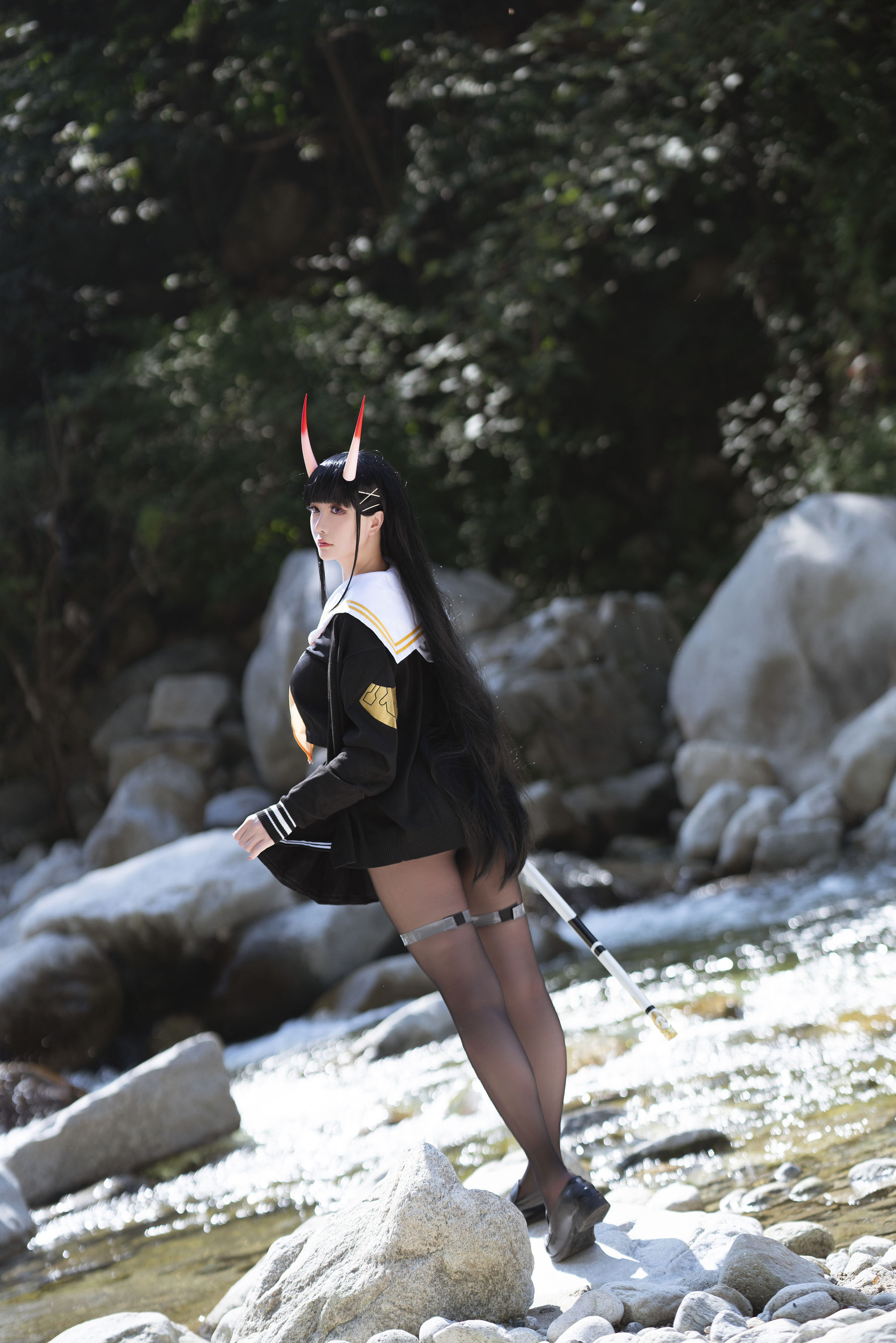 Coser小姐姐星之迟迟 – 碧蓝航线能代 [50P] - 秀人网免费无水印在线套图写真