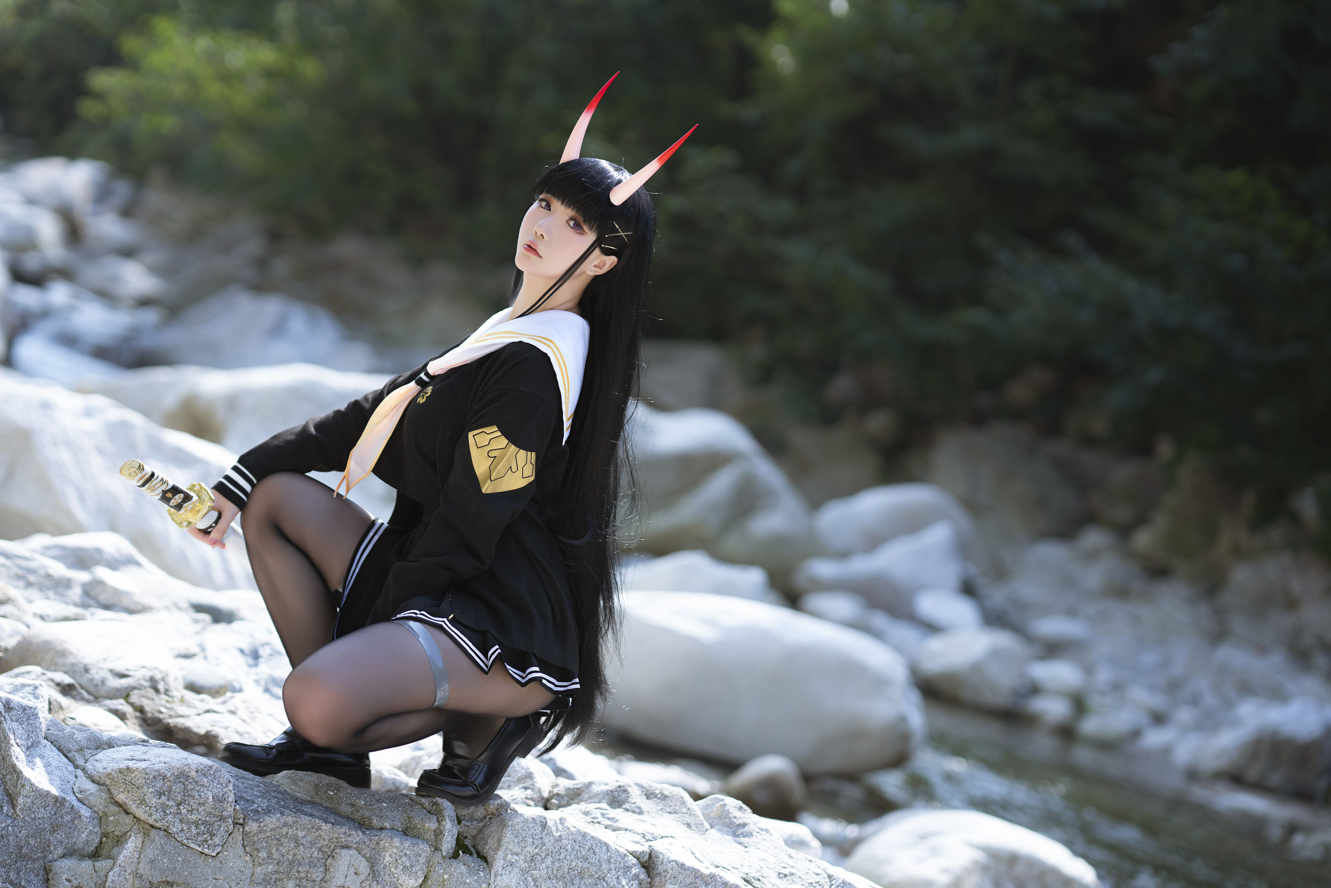 Coser小姐姐星之迟迟 – 碧蓝航线能代 [50P] - 秀人网免费无水印在线套图写真