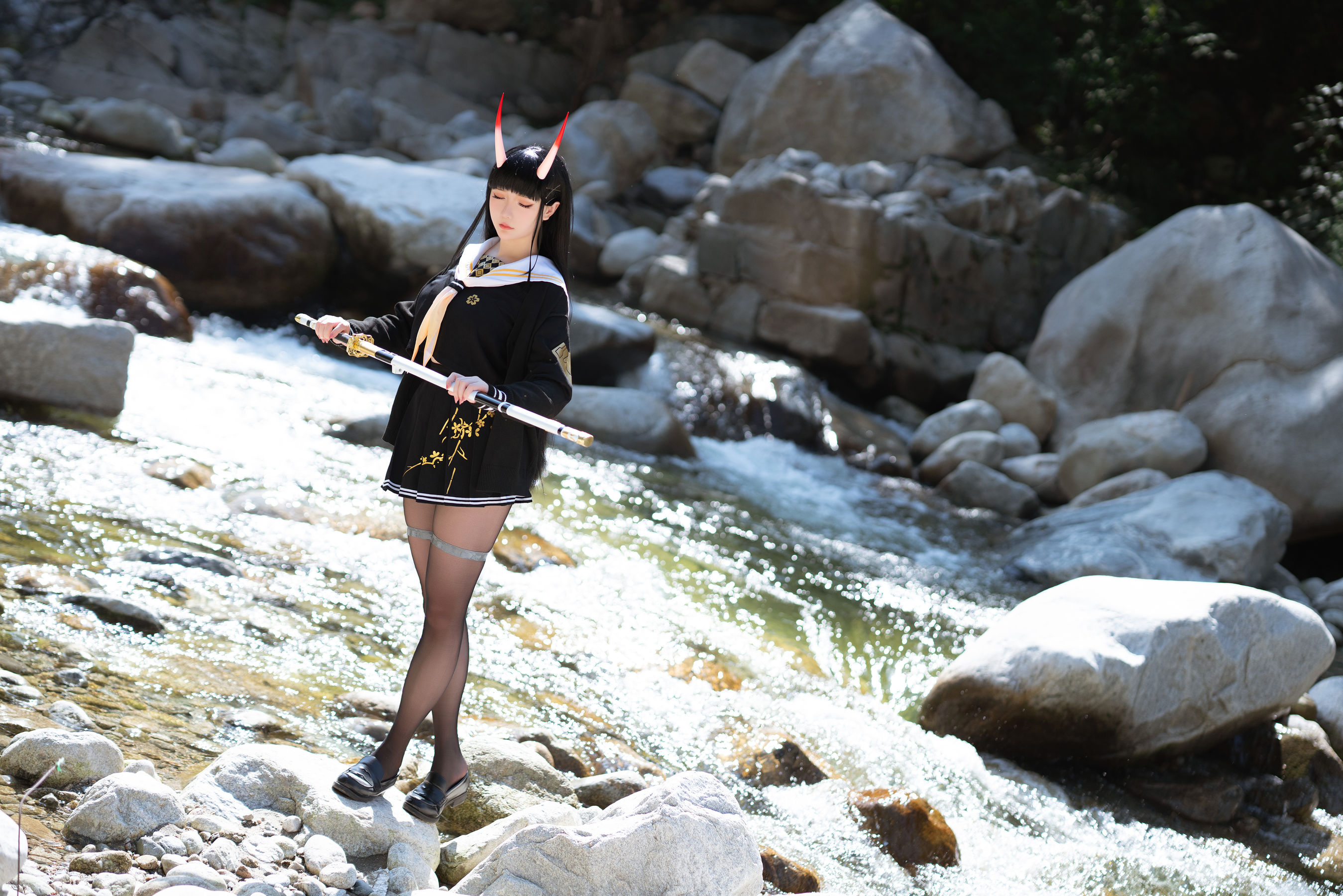 Coser小姐姐星之迟迟 – 碧蓝航线能代 [50P] - 秀人网免费无水印在线套图写真