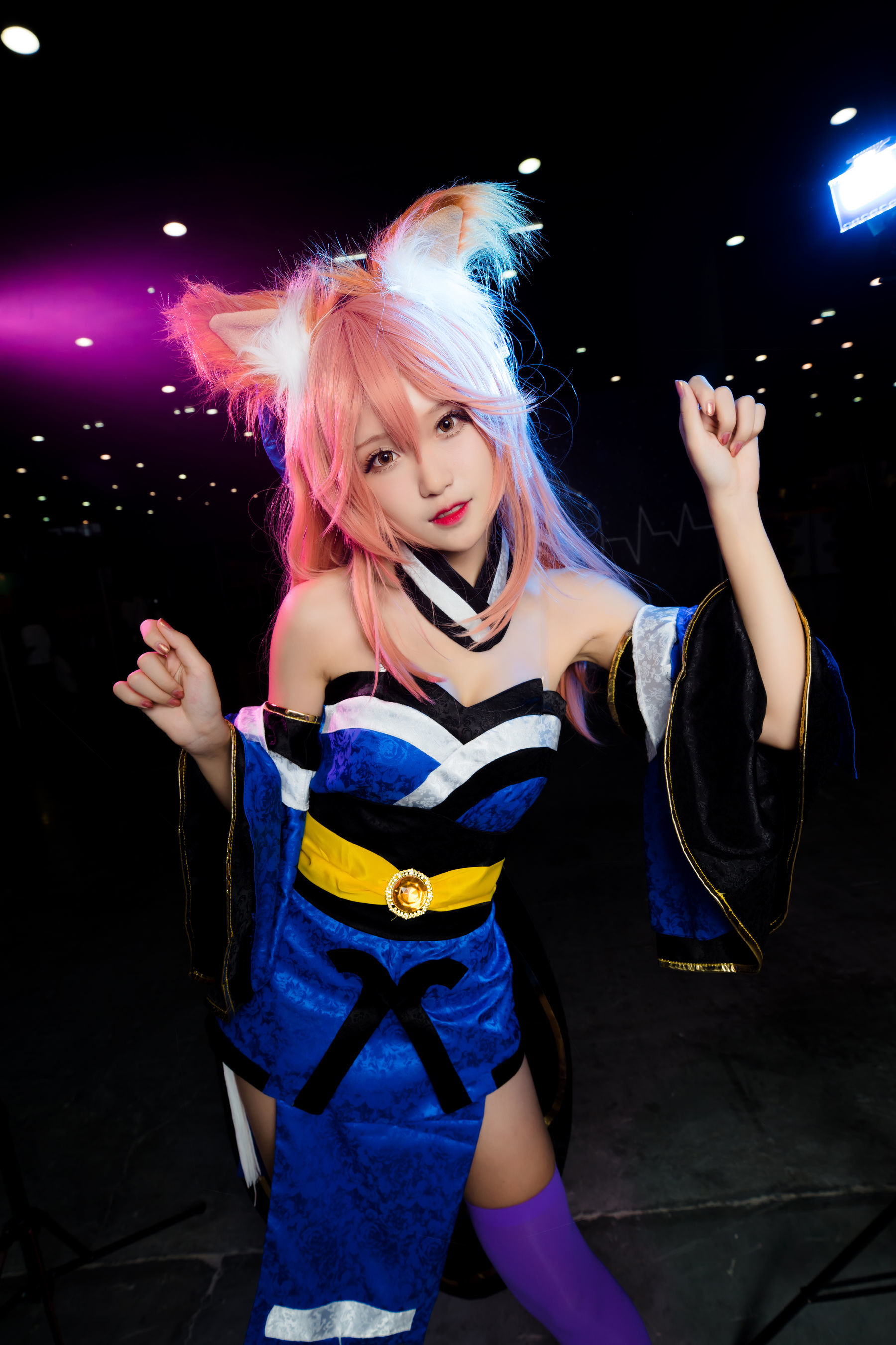 [萝莉COS] 腐团儿Ikaros – 霞之丘诗羽+玉藻前+甄姬 [11P] - 秀人网免费无水印在线套图写真