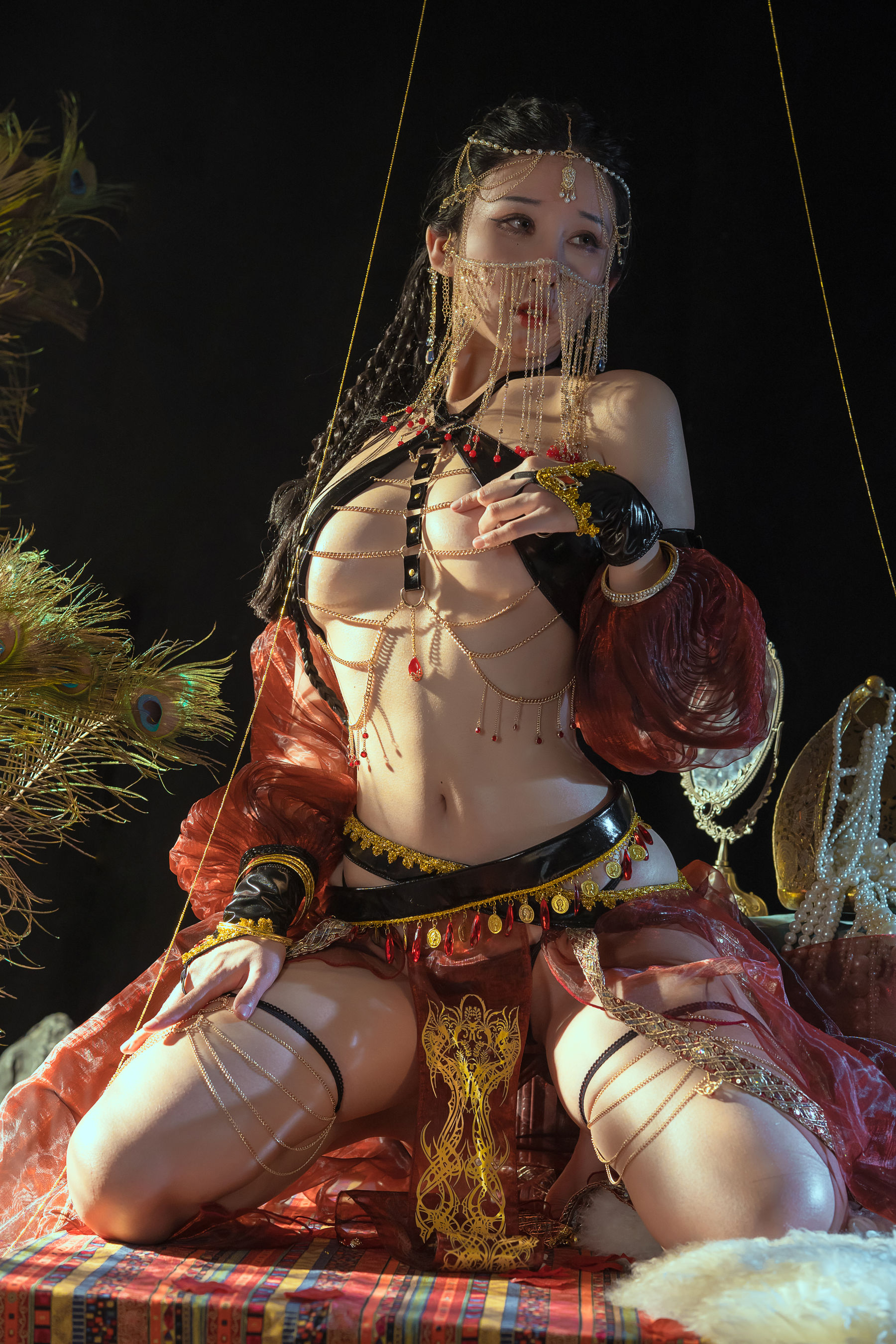 云溪溪 – 深渊舞娘 [46P] - 秀人网免费无水印在线套图写真