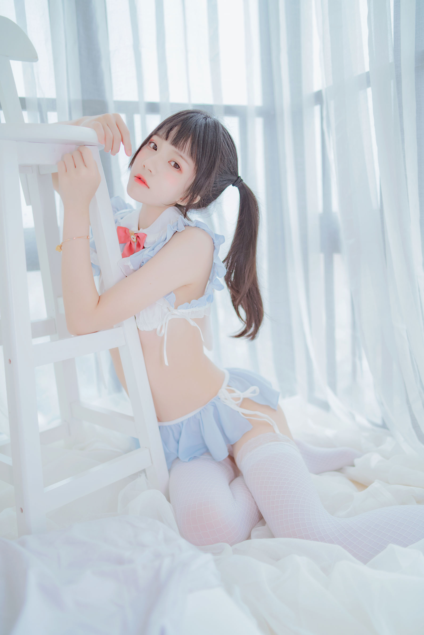 [萝莉COS] 桜桃喵 – 爱丽丝的兔子 [44P] - 秀人网免费无水印在线套图写真