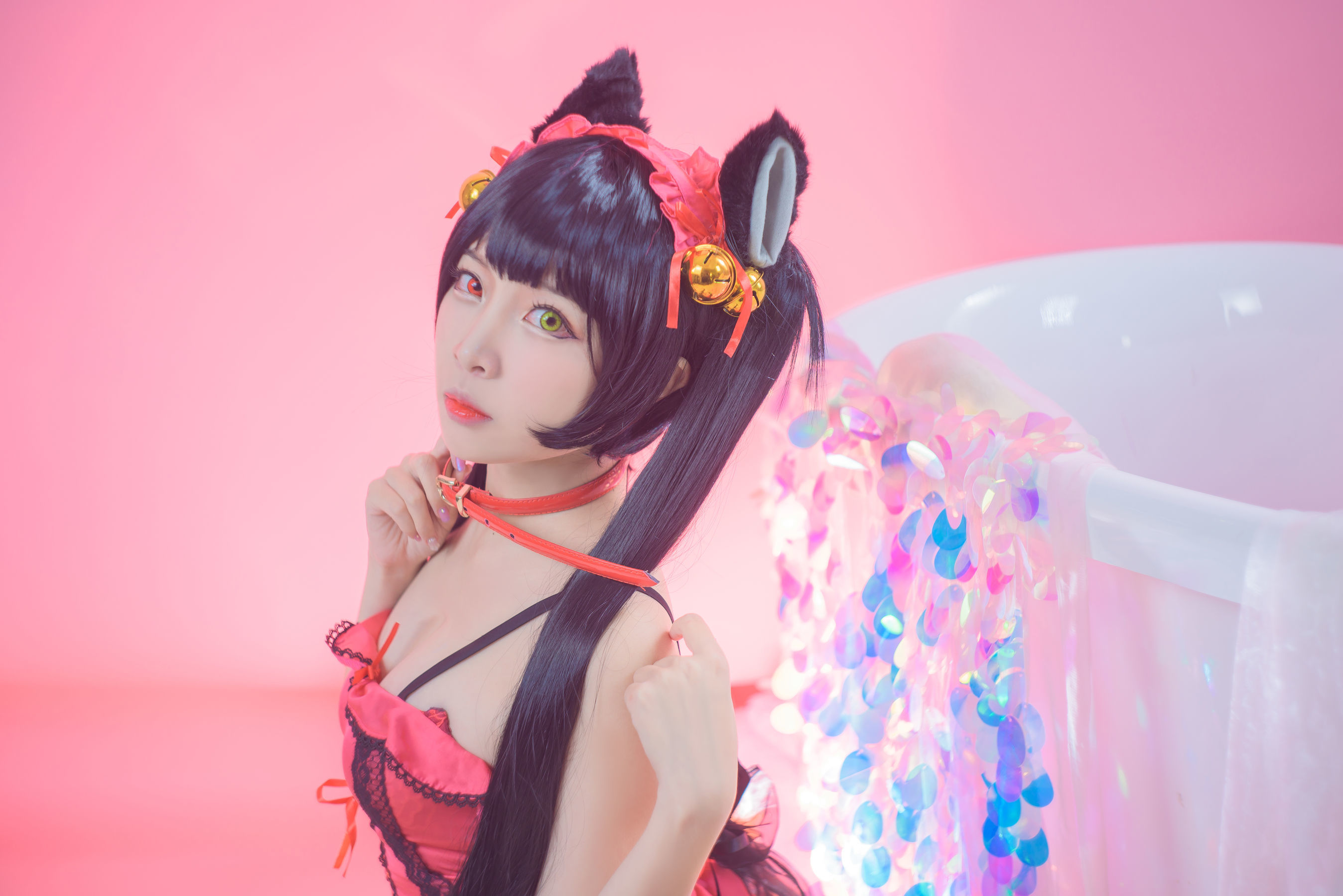 人气Coser二佐Nisa 狂三 [19P] - 秀人网免费无水印在线套图写真