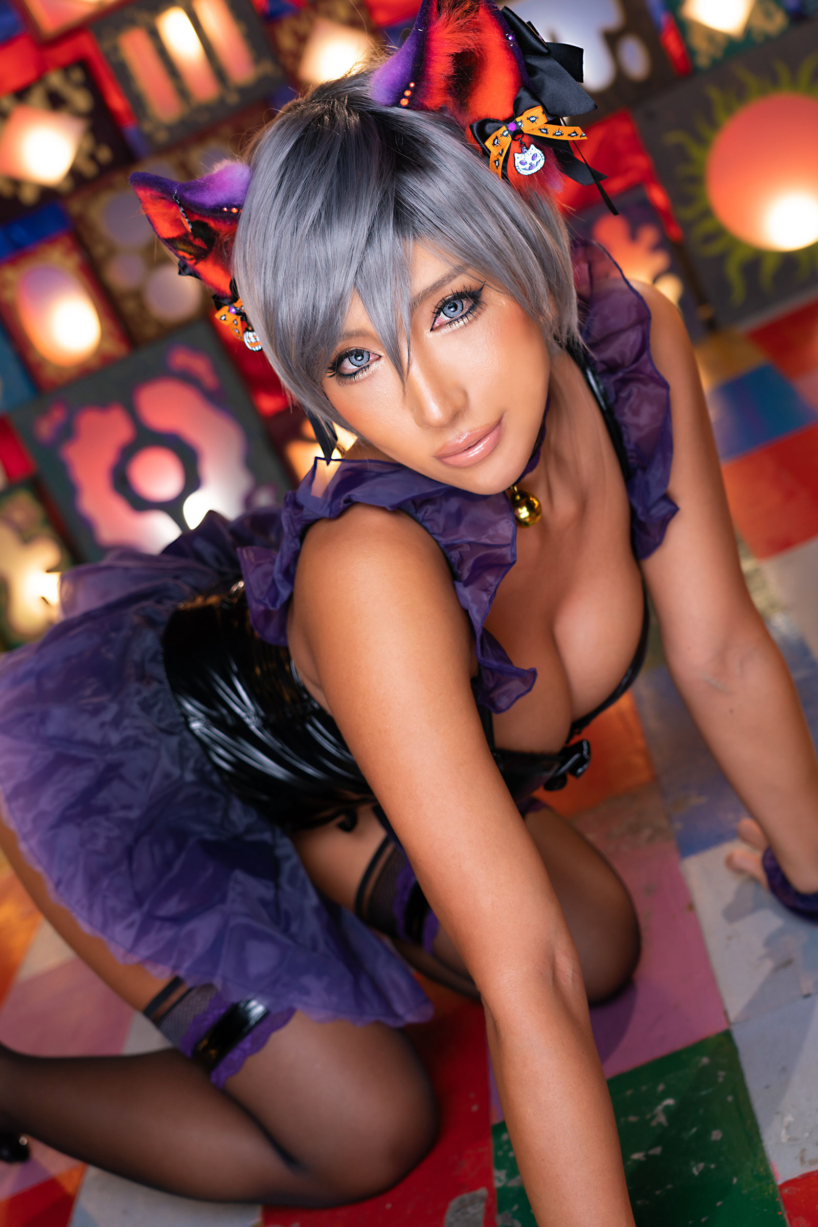 [nonsummerjack] non – ハロウィンキャットだにゃにゃにゃん [70P] - 秀人网免费无水印在线套图写真