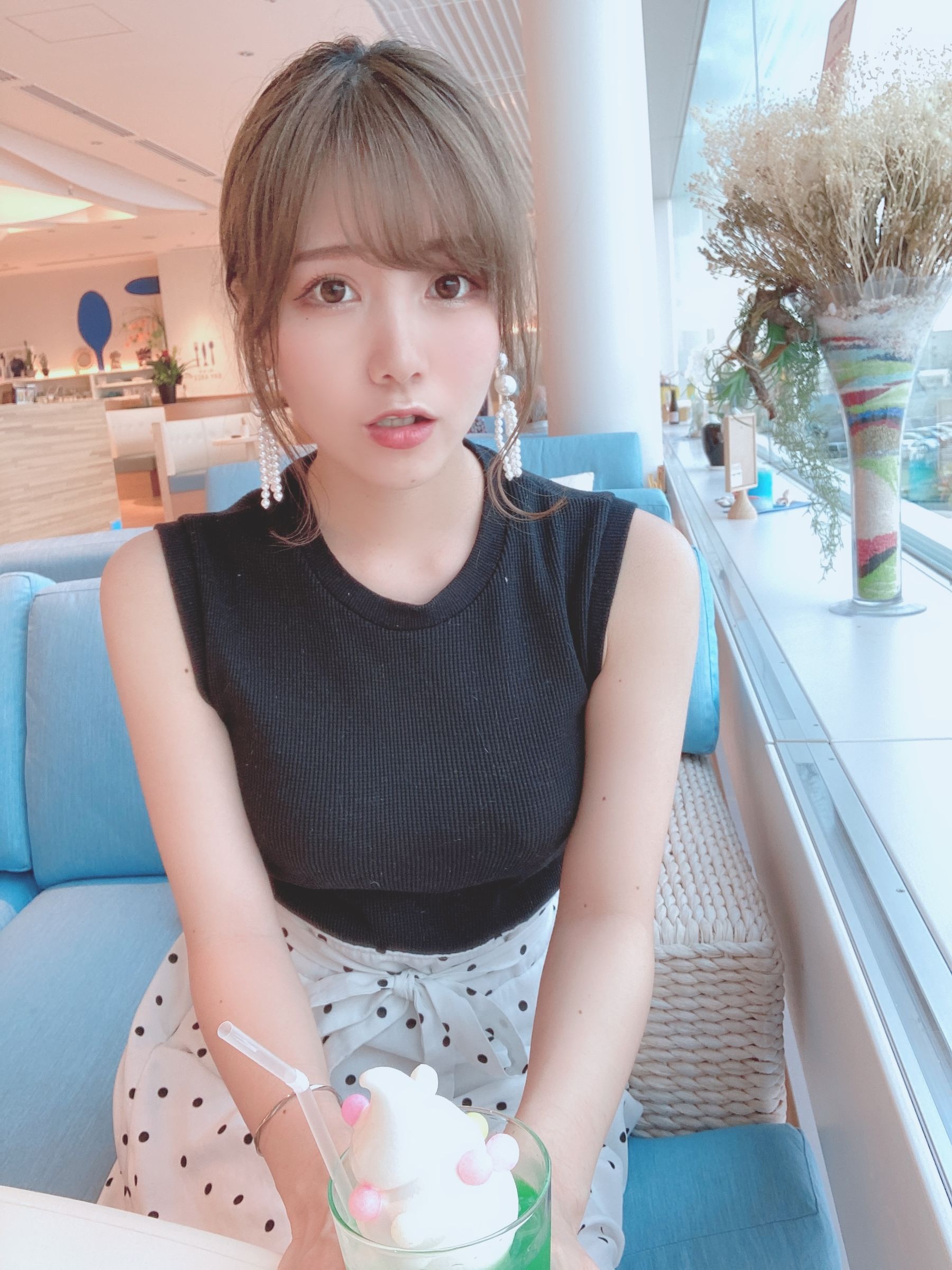 日本甜美COSERけんけん[fantia] 2020.08 クリームソーダ [11P] - 秀人网免费无水印在线套图写真