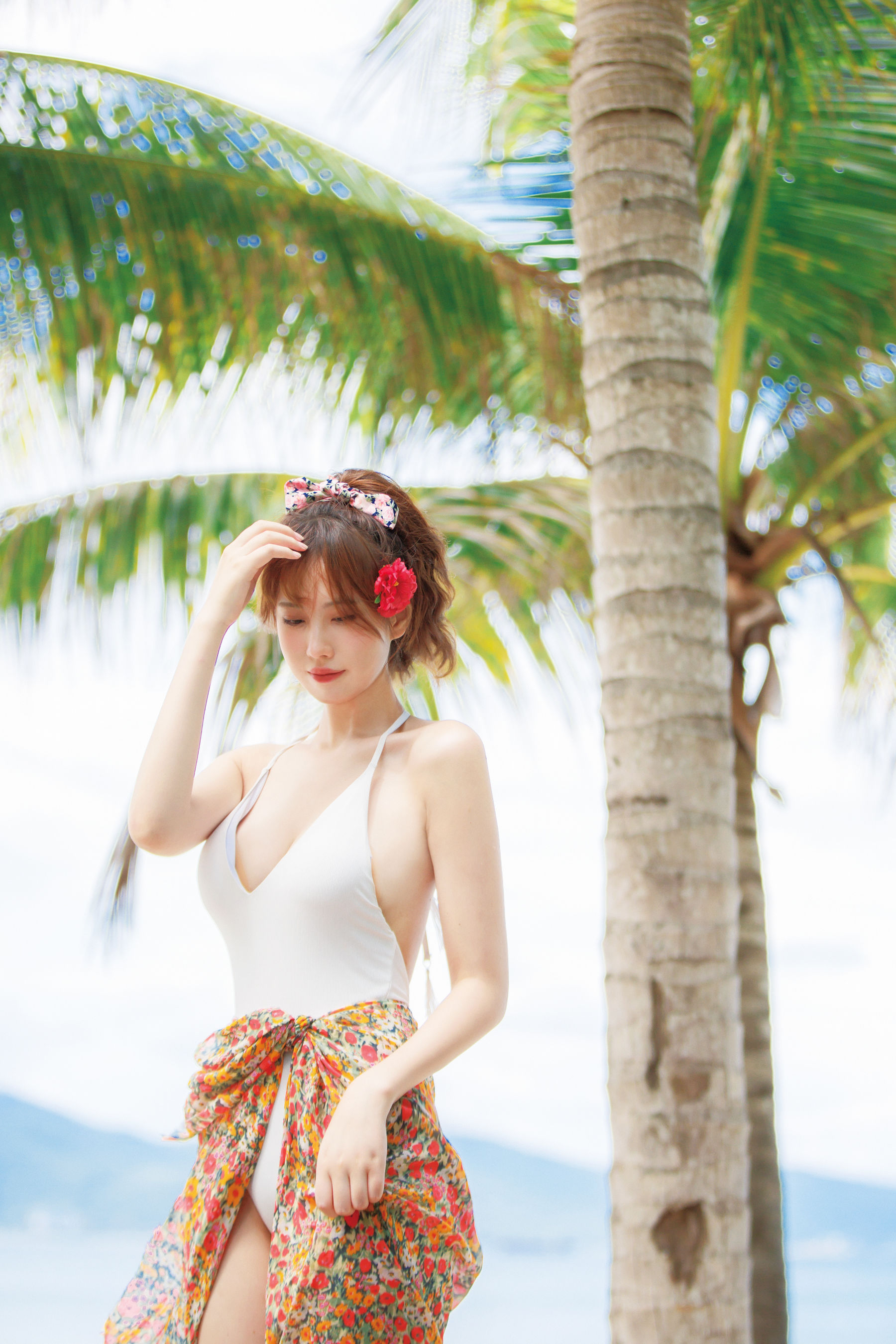 次元少女念雪ww – 昭和碎花 [35P] - 秀人网免费无水印在线套图写真