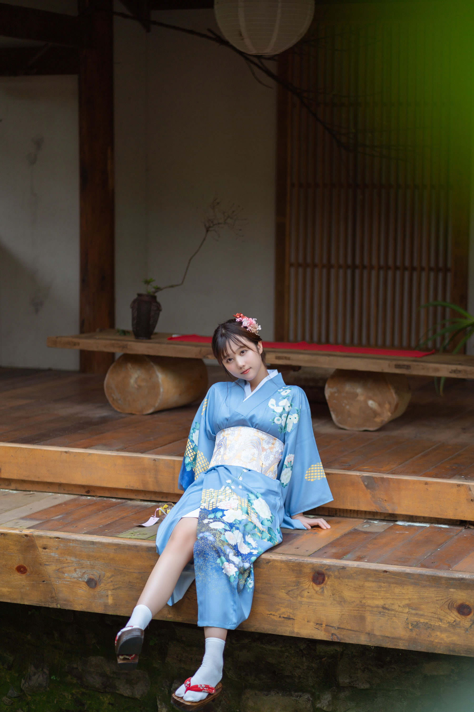 微博福利姬镜酱 私奔之和服 [19P] - 秀人网免费无水印在线套图写真