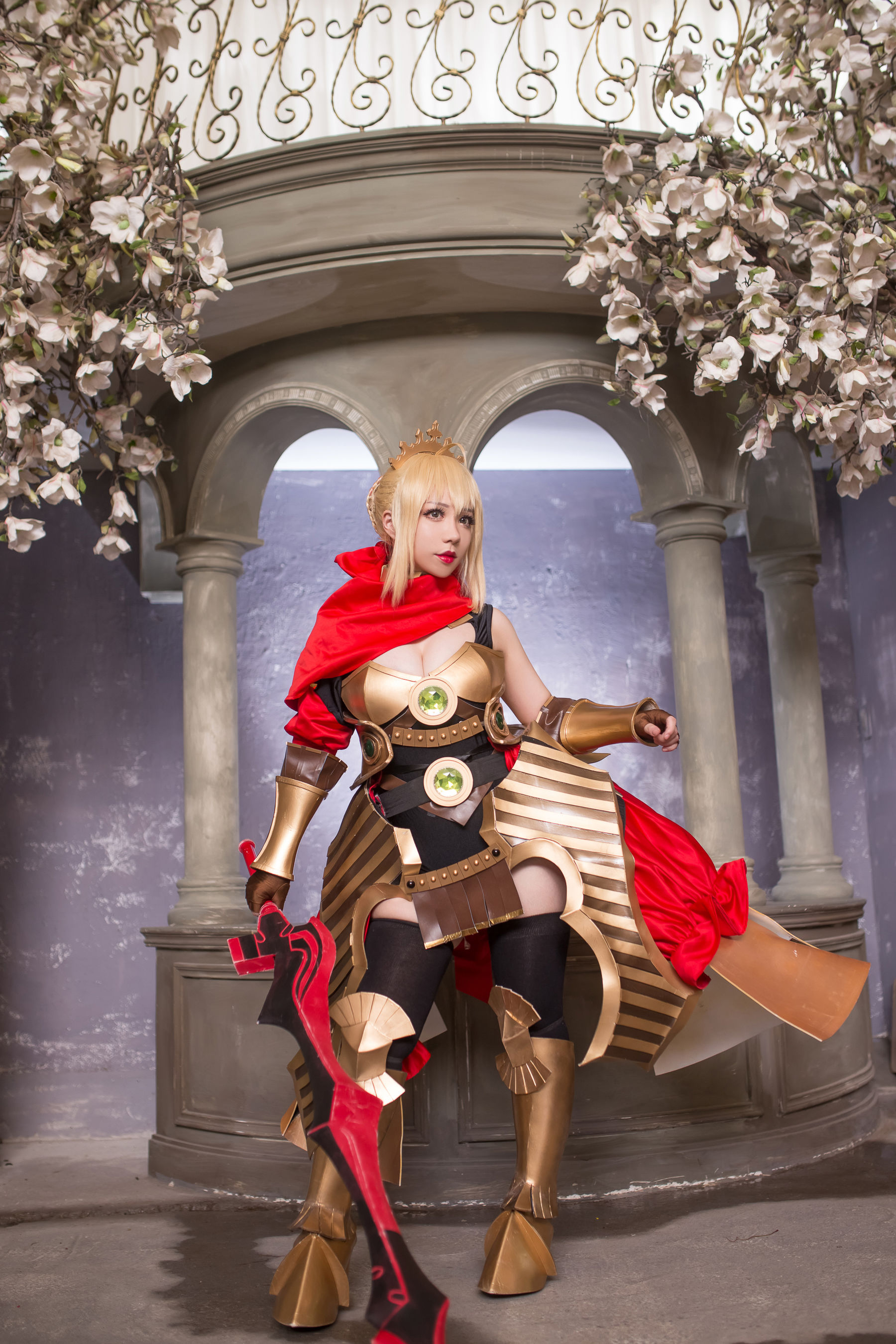 Cos千寻大人 尼禄 之 神话 [23P] - 秀人网免费无水印在线套图写真