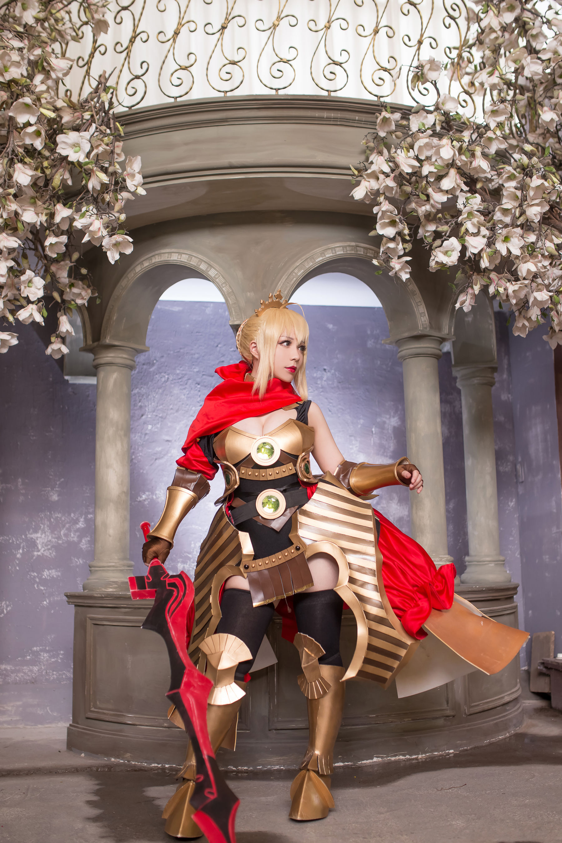 Cos千寻大人 尼禄 之 神话 [23P] - 秀人网免费无水印在线套图写真