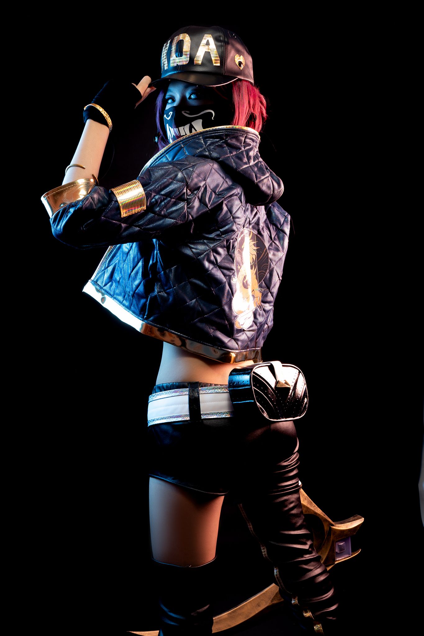 Azami福利 – 阿卡丽KDA [17P] - 秀人网免费无水印在线套图写真