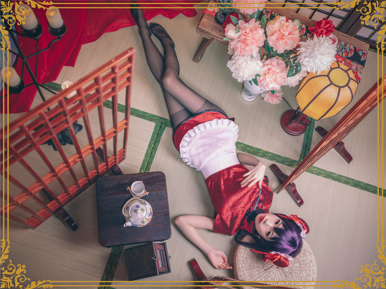 动漫博主水淼aqua – 霞之丘诗羽 旗袍 [29P] - 秀人网免费无水印在线套图写真