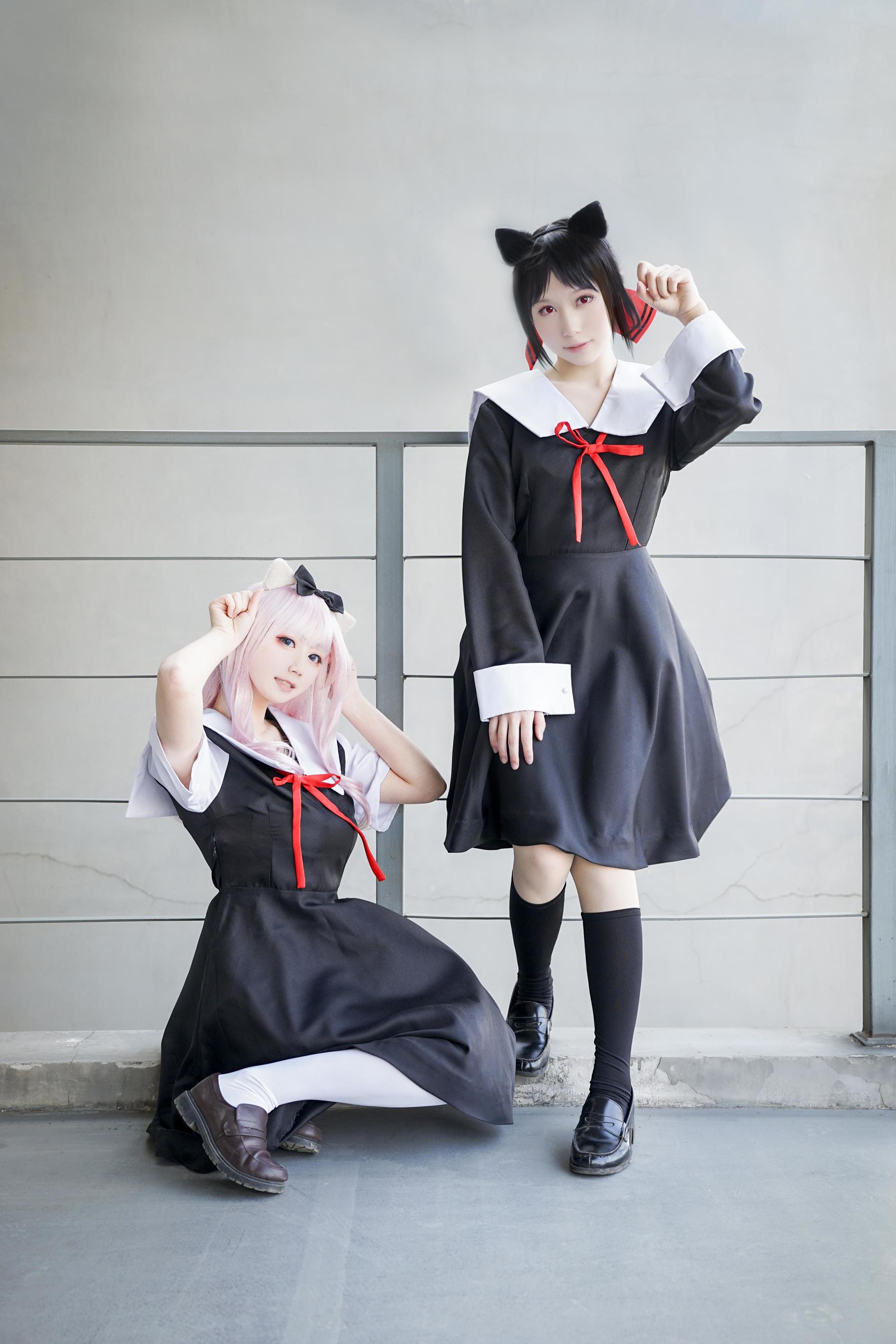 动漫博主弦音sic – 辉夜大小姐想让我告白 [9P] - 秀人网免费无水印在线套图写真