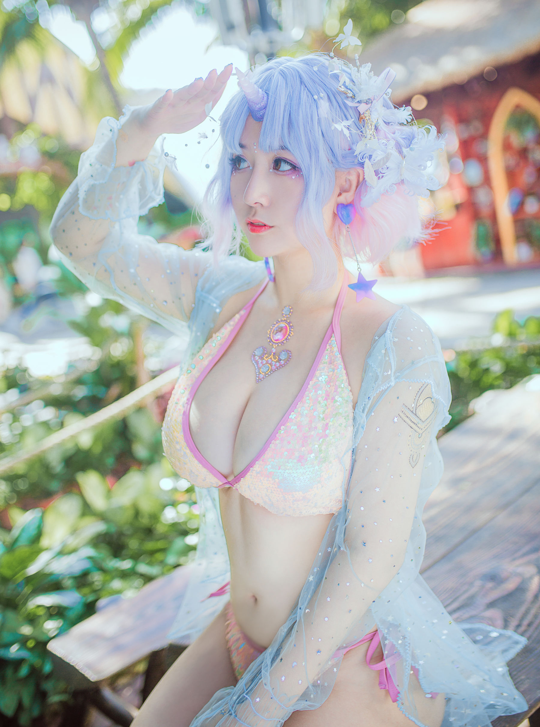 [萝莉COS] 巨乳猫九酱Sakura – 兽の物语 [79P] - 秀人网免费无水印在线套图写真