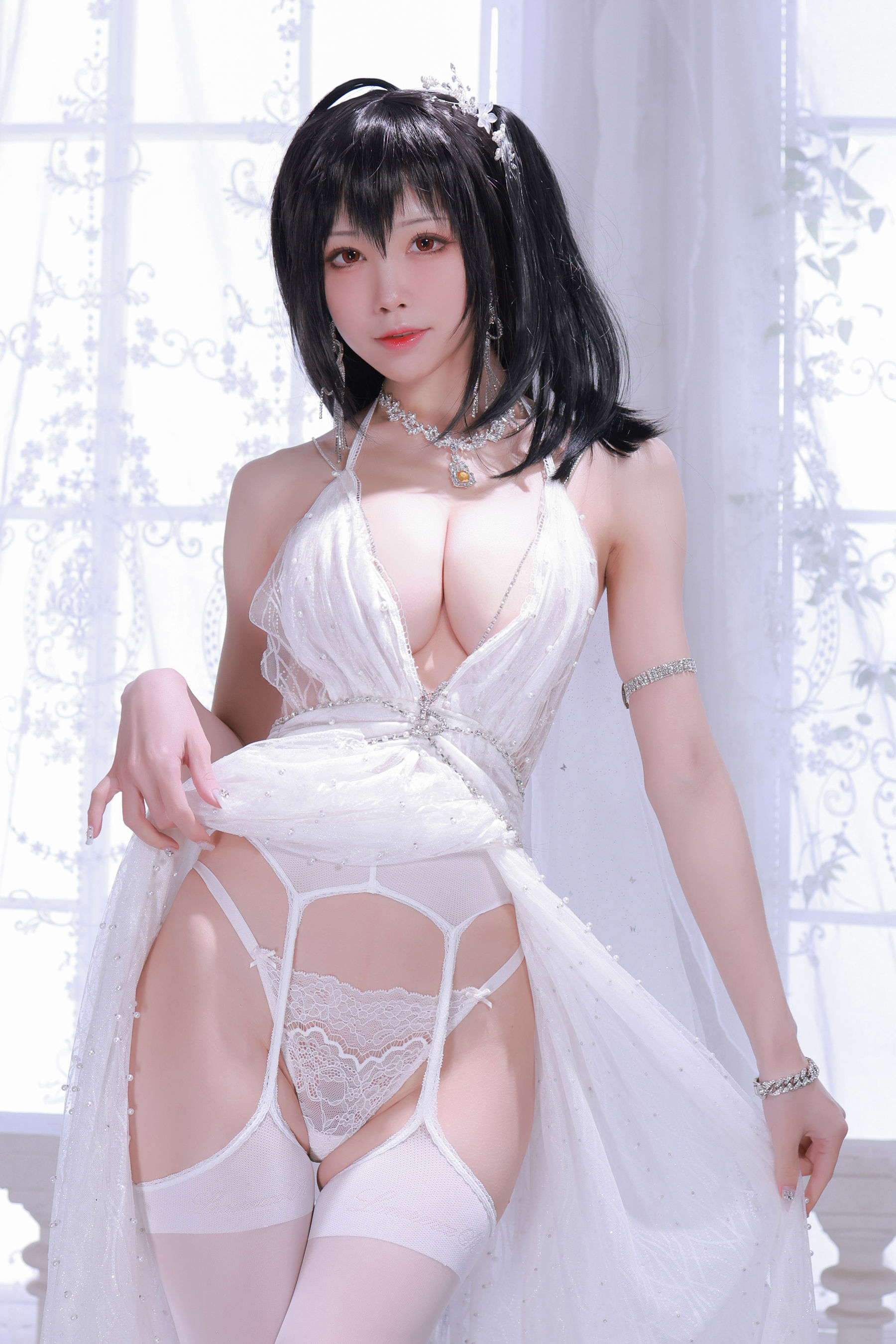 动漫博主水淼aqua – 大凤婚纱 [84P] - 秀人网免费无水印在线套图写真