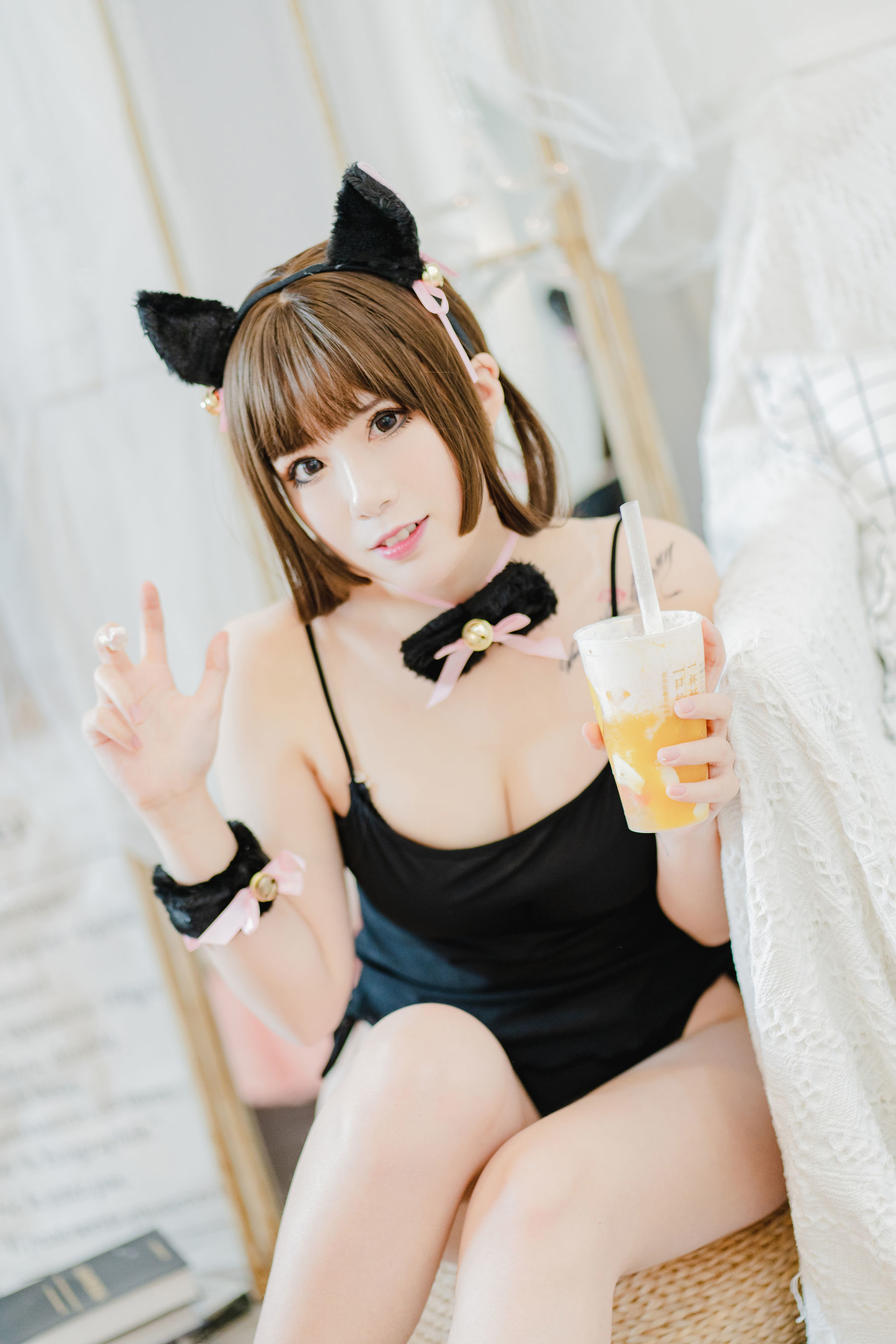 次元少女羊大真人 猫娘 [20P] - 秀人网免费无水印在线套图写真