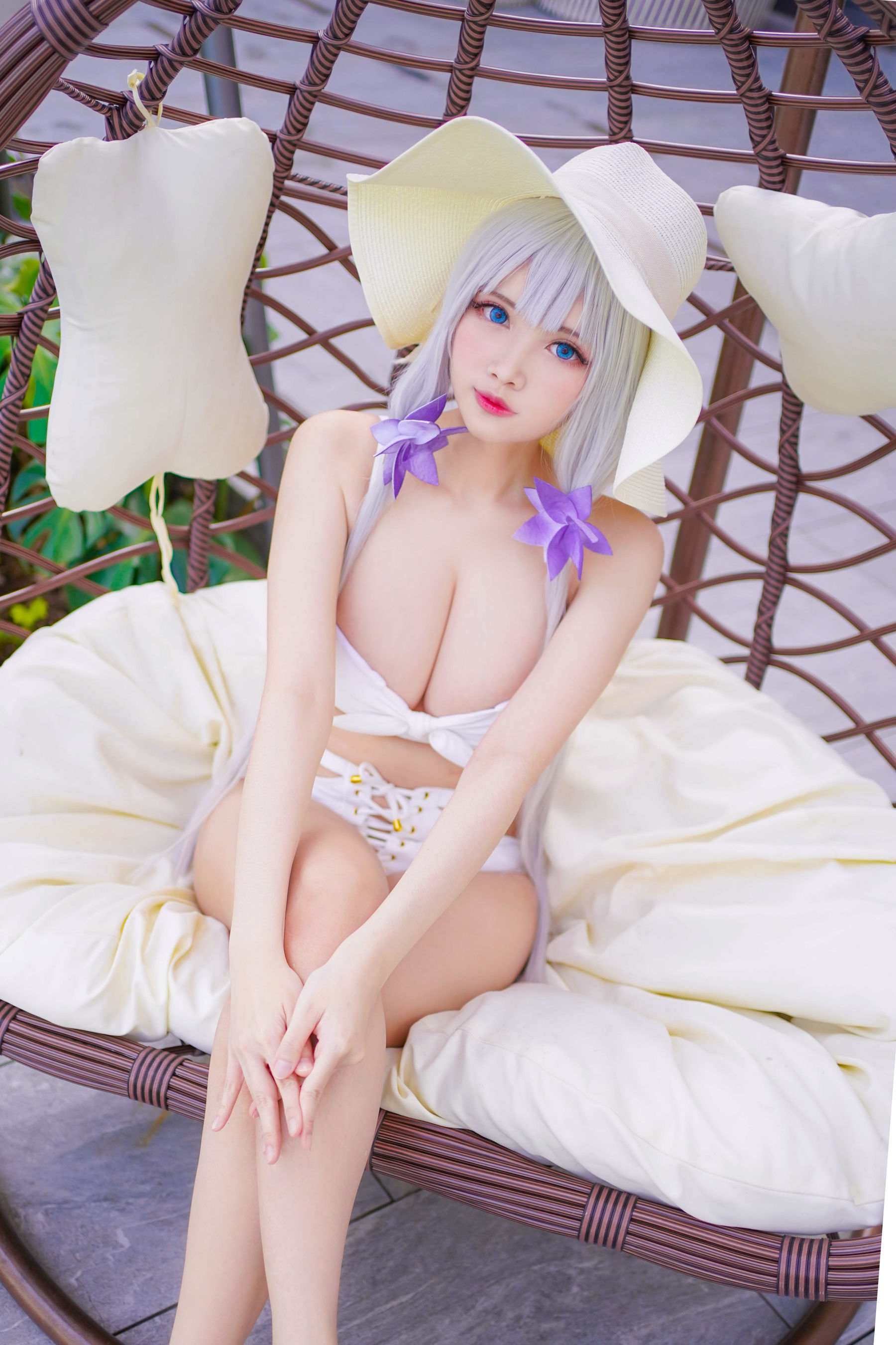 [Cosplay写真] Coser萱-KaYa – 碧蓝航线 [80P] - 秀人网免费无水印在线套图写真