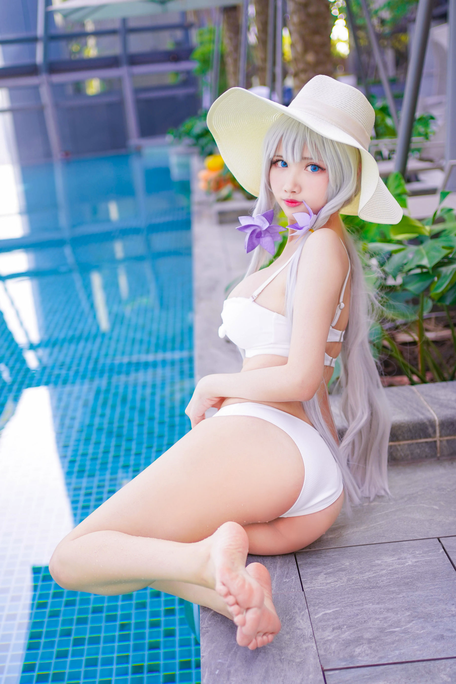 [Cosplay写真] Coser萱-KaYa – 碧蓝航线 [80P] - 秀人网免费无水印在线套图写真