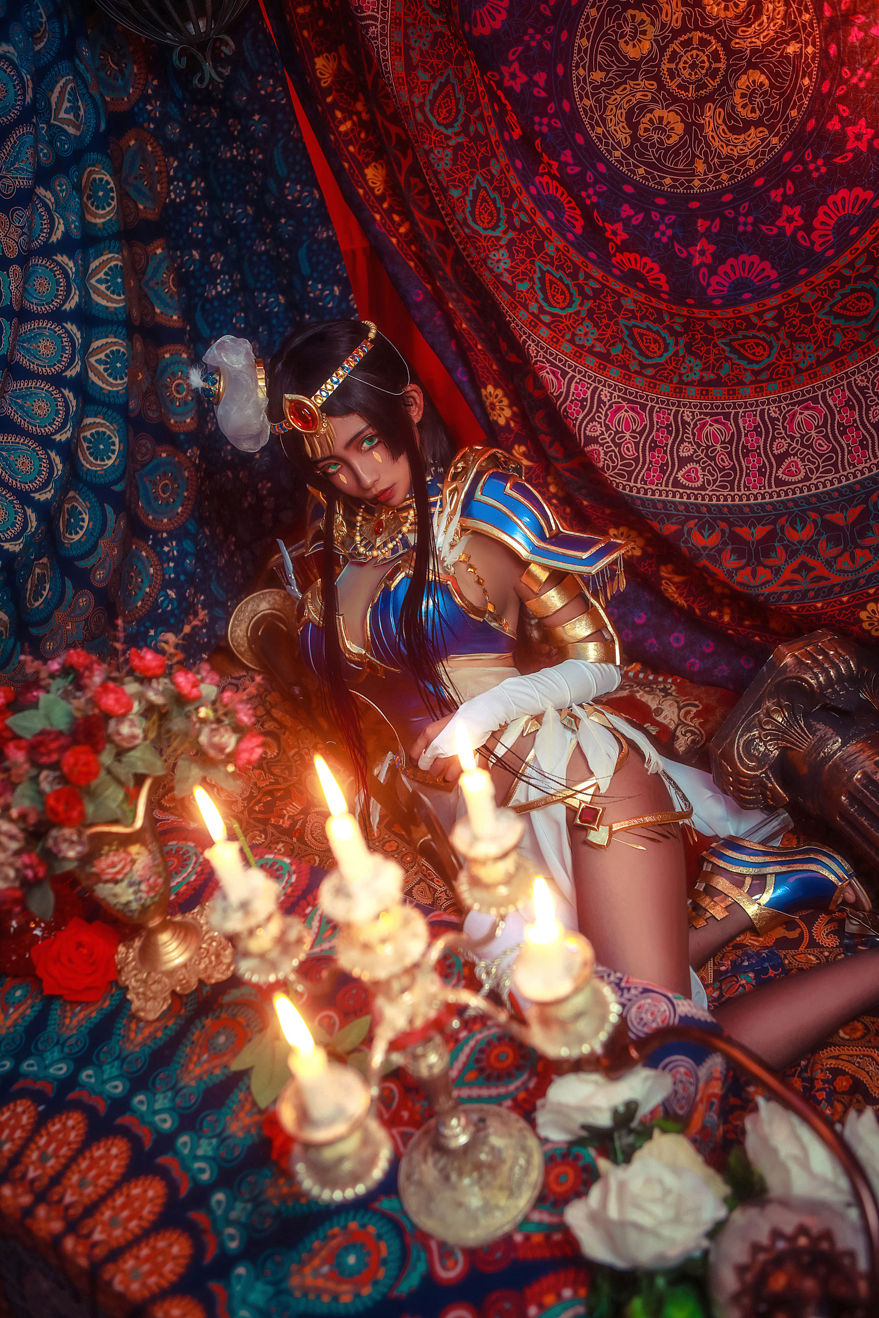 COS福利rioko凉凉子 山鲁佐德 [22P] - 秀人网免费无水印在线套图写真