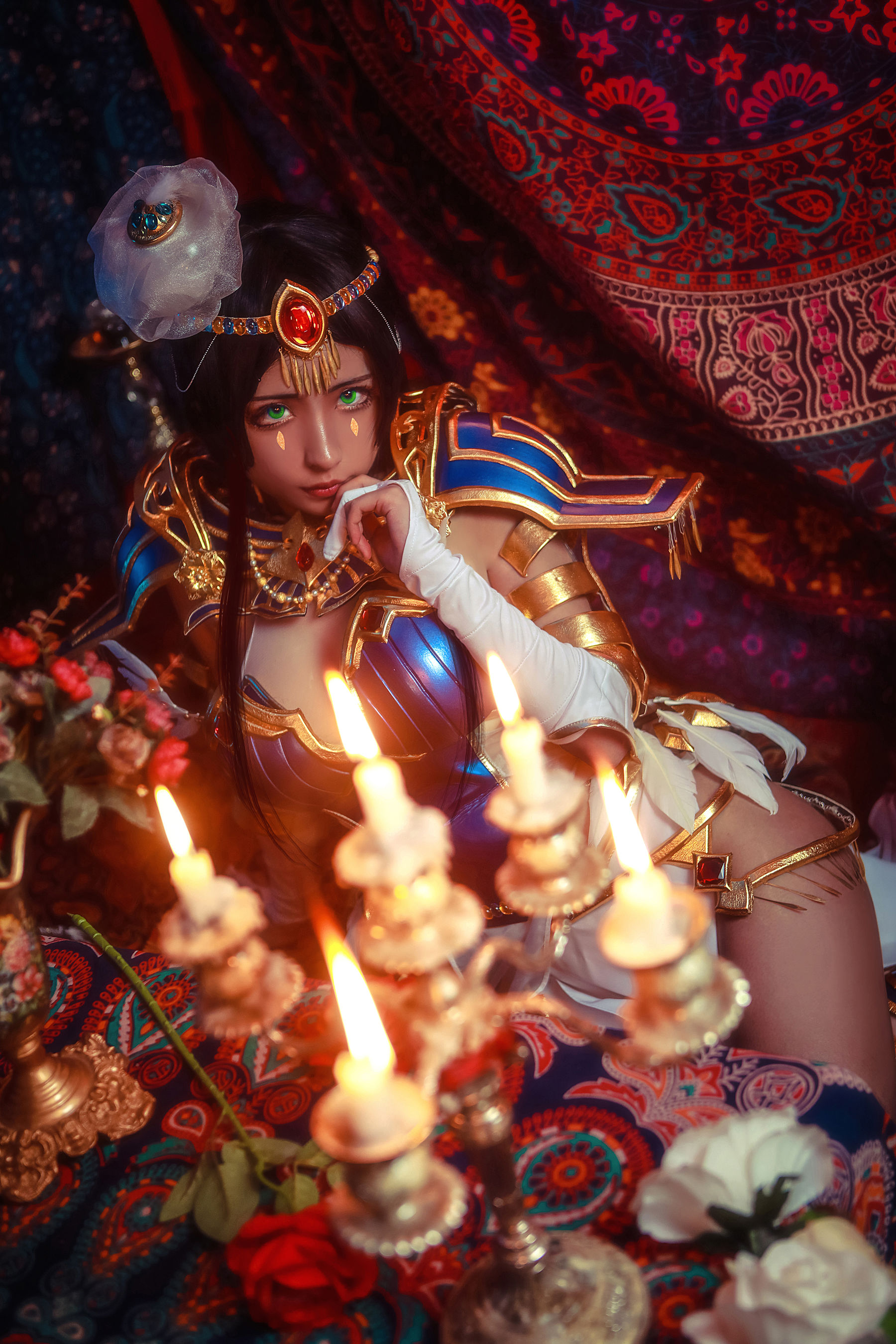 COS福利rioko凉凉子 山鲁佐德 [22P] - 秀人网免费无水印在线套图写真