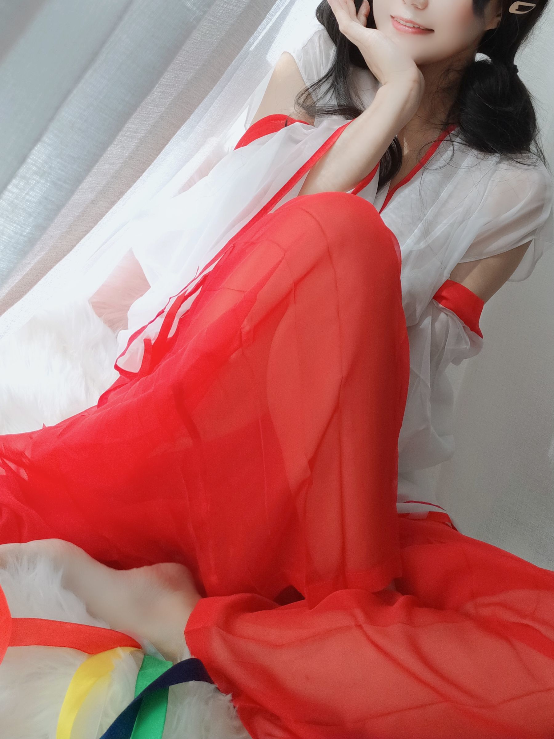 动漫博主小仓千代w – 巫女 [34P] - 秀人网免费无水印在线套图写真