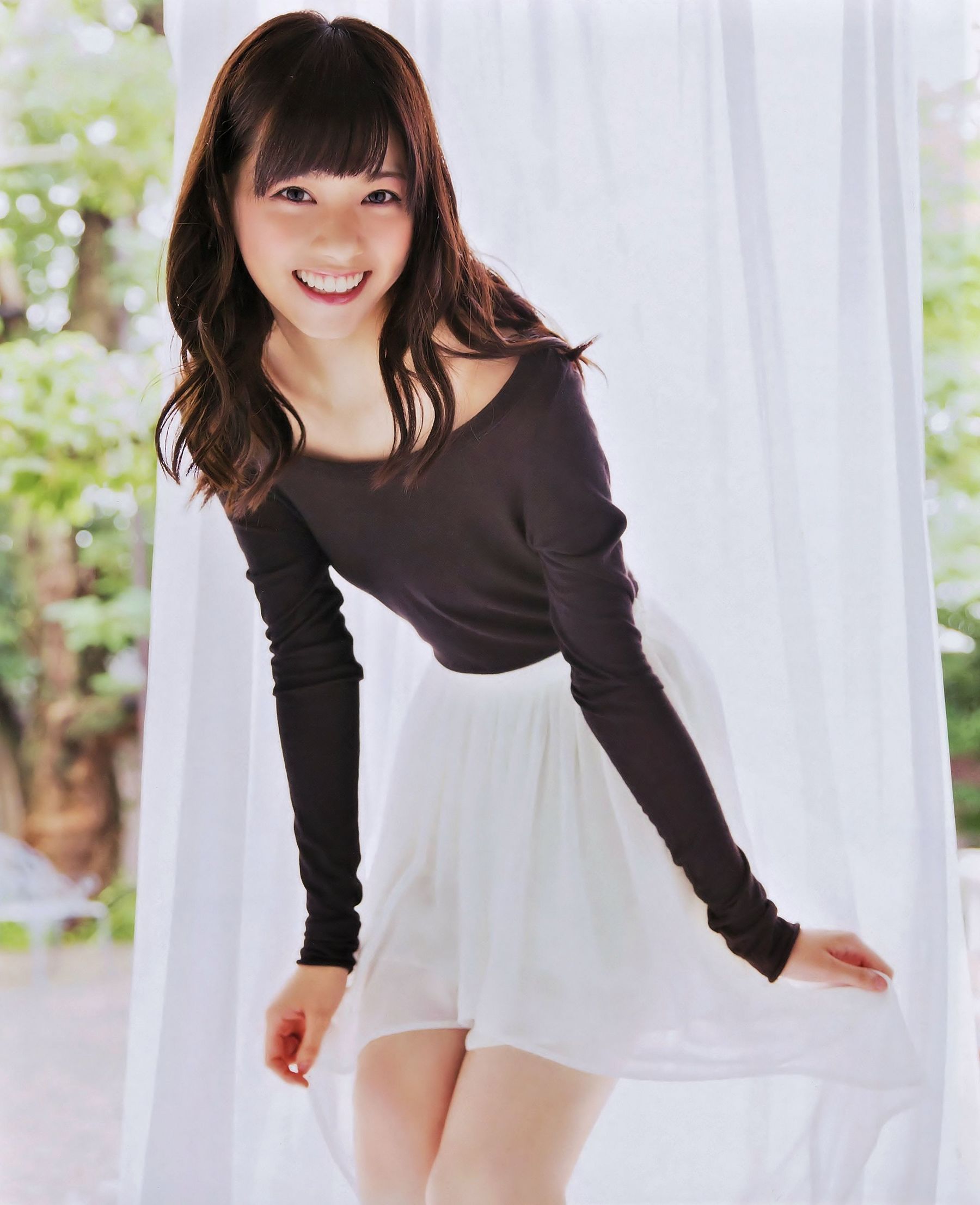 [BUBKA] 2014.11 西野七瀬 渋谷凪咲 高柳明音 [25P] - 秀人网免费无水印在线套图写真