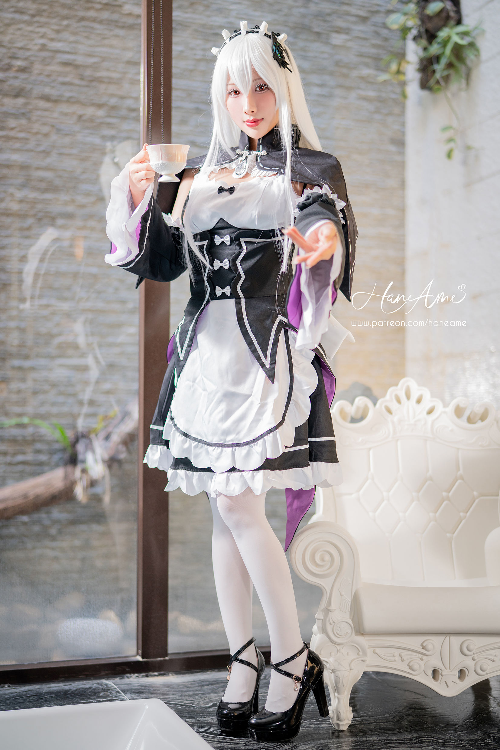 [Cosplay写真] Hane Ame 雨波 – 艾姬多娜 [21P] - 秀人网免费无水印在线套图写真