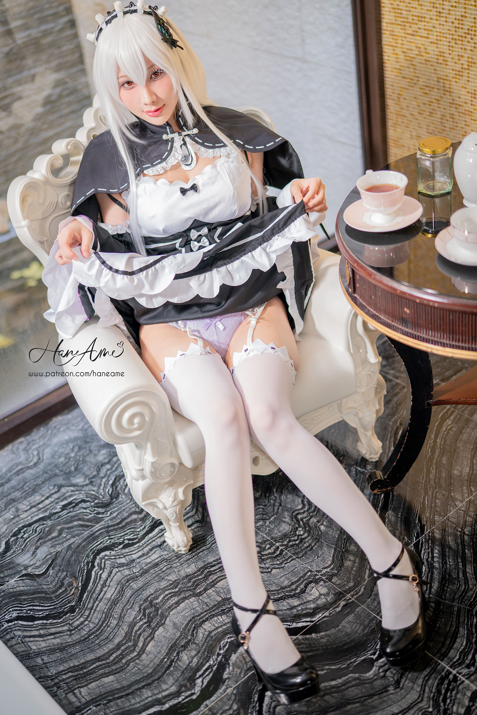[Cosplay写真] Hane Ame 雨波 – 艾姬多娜 [21P] - 秀人网免费无水印在线套图写真