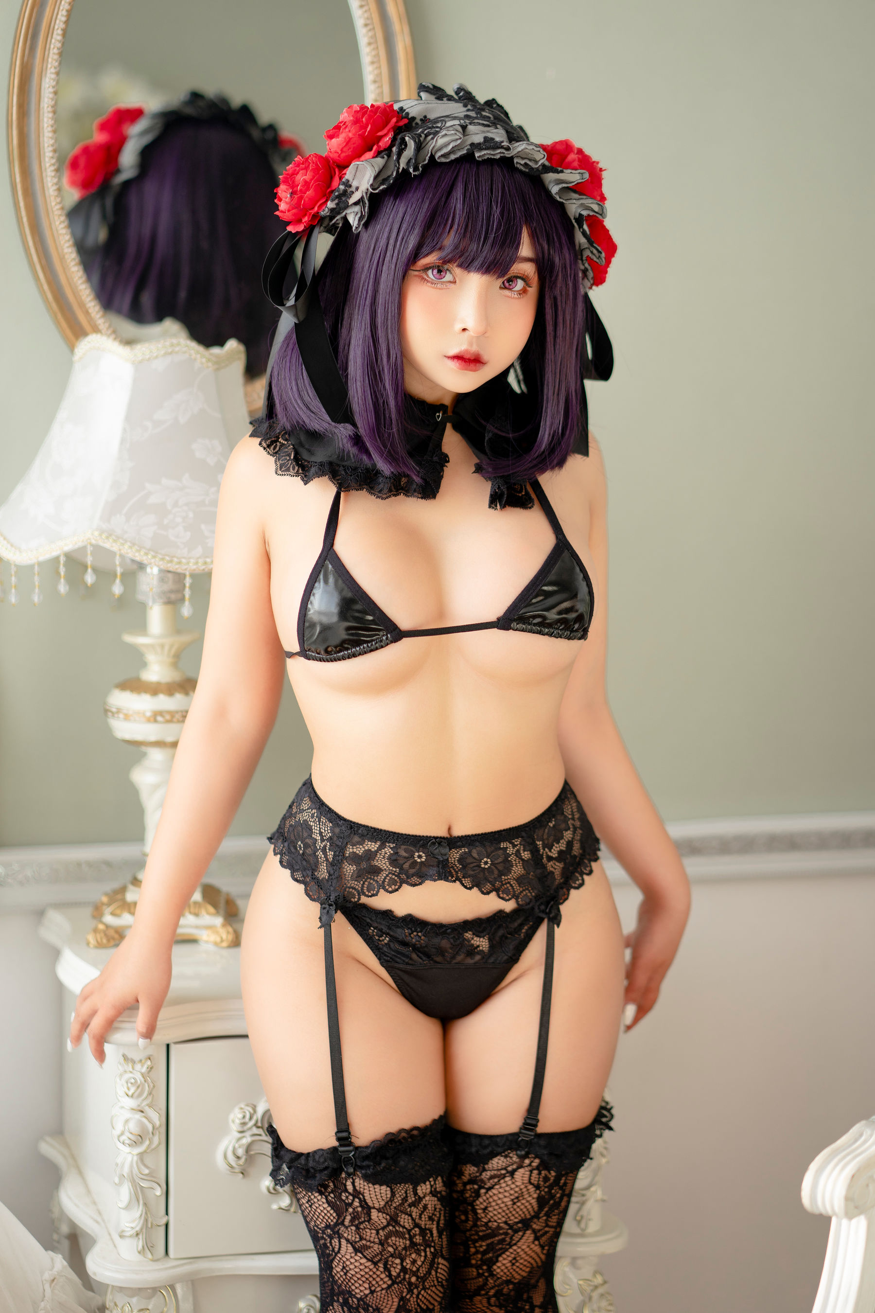 Sayo Momo – Shizuku Kuroe [16P] - 秀人网免费无水印在线套图写真