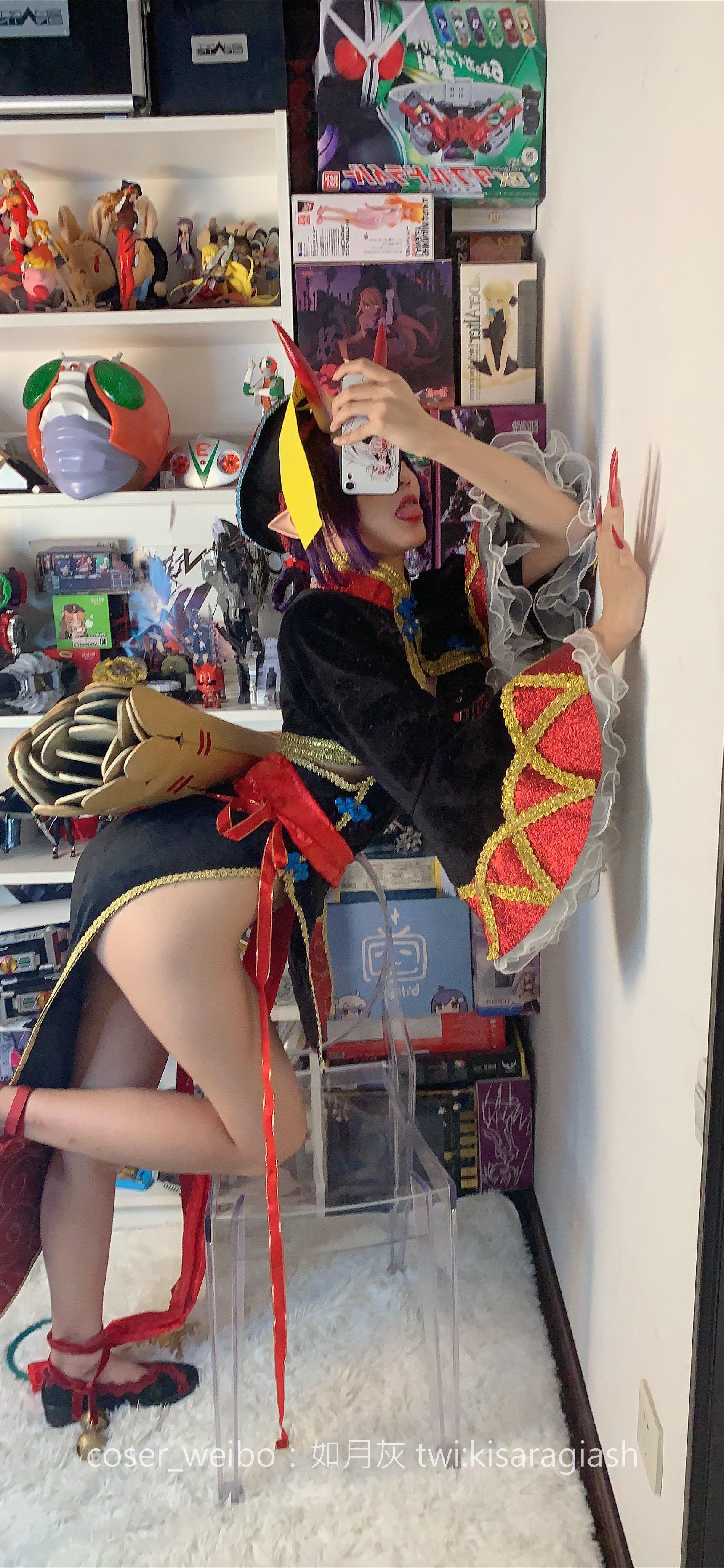 动漫博主如月灰 酒吞僵尸 [50P] - 秀人网免费无水印在线套图写真