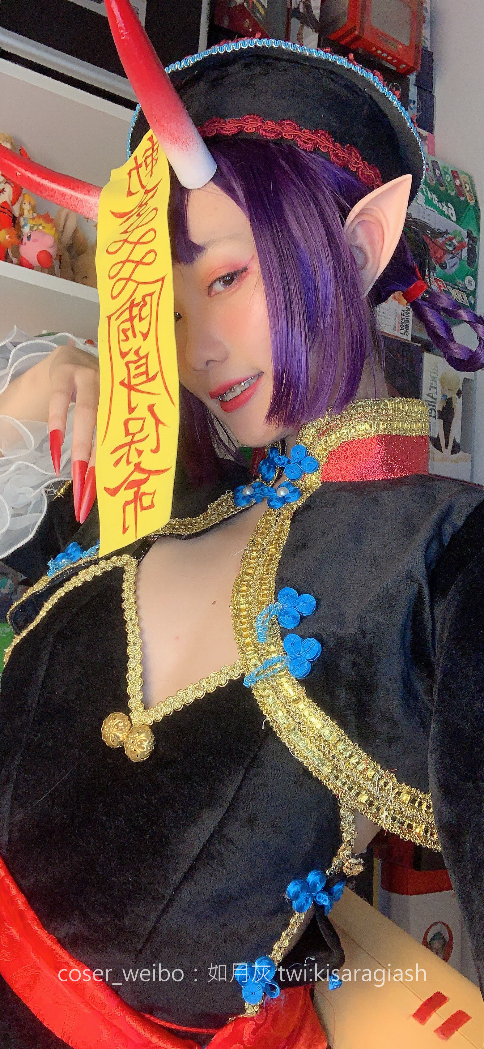 动漫博主如月灰 酒吞僵尸 [50P] - 秀人网免费无水印在线套图写真