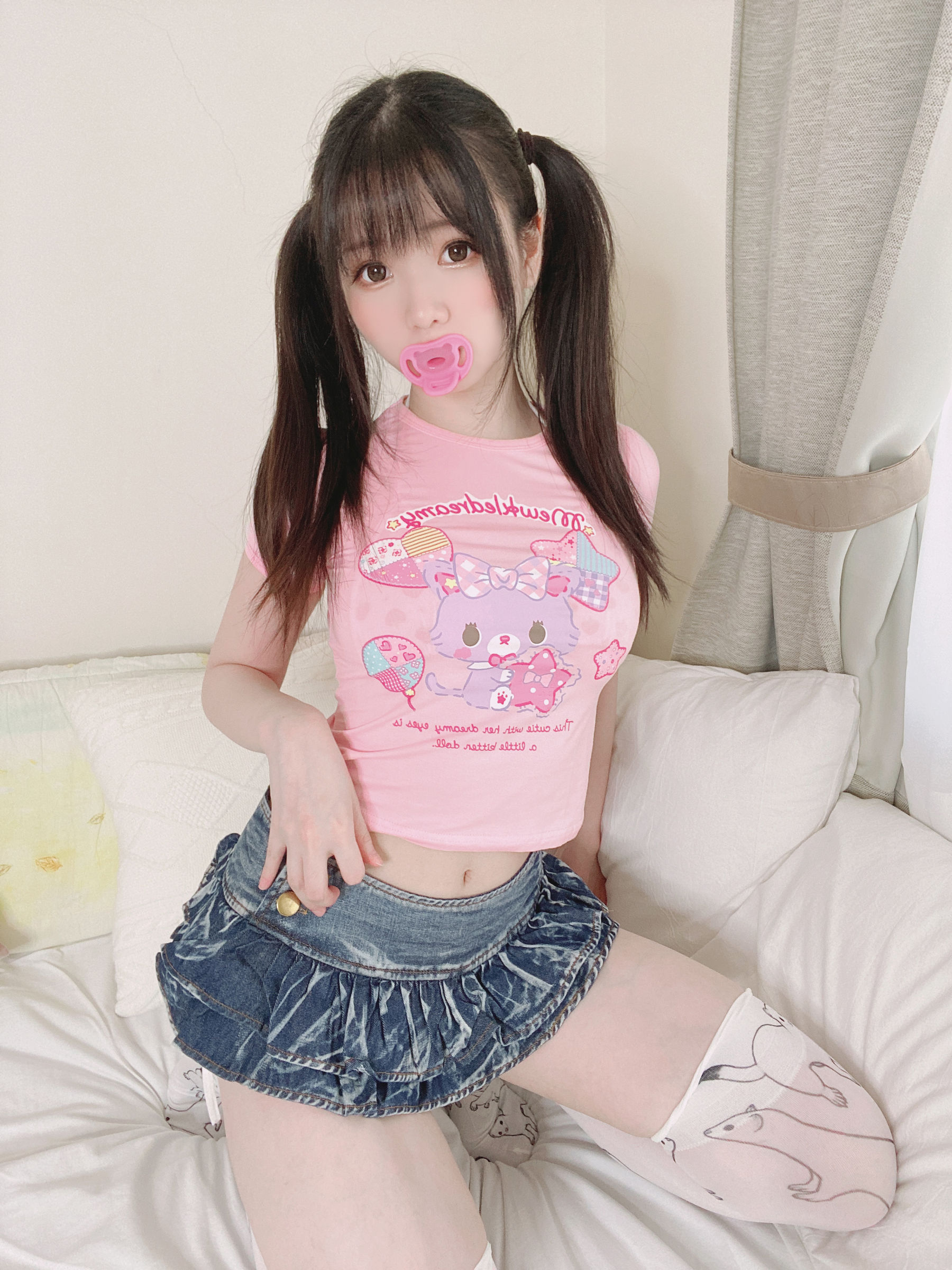 微博妹纸霜月shimo – お兄ちゃんー！ [15P] - 秀人网免费无水印在线套图写真