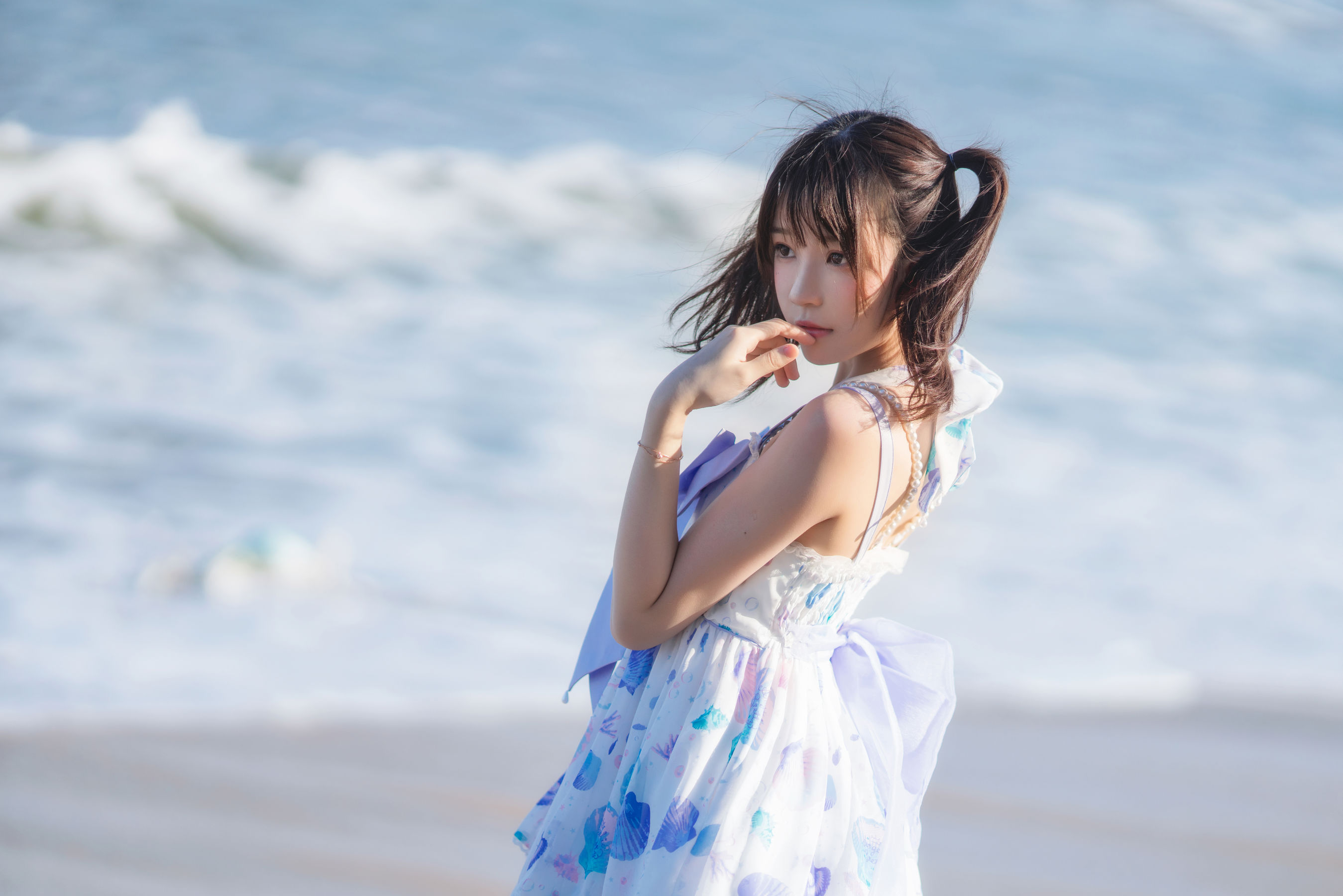 桜桃喵 – 甜甜之贝壳 [11P] - 秀人网免费无水印在线套图写真