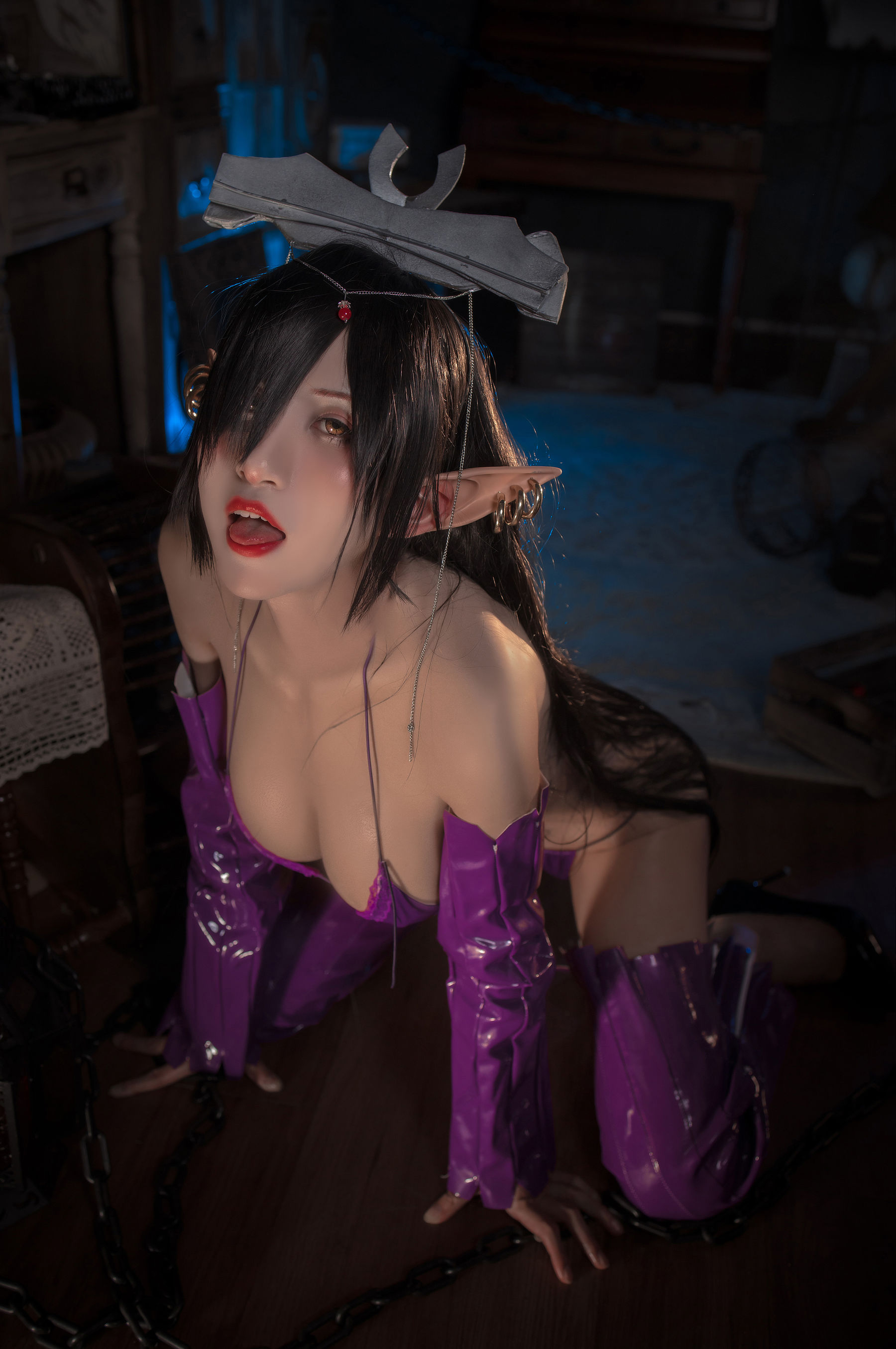 动漫博主桜满三时 – 黑兽奥利卡同人 [31P] - 秀人网免费无水印在线套图写真