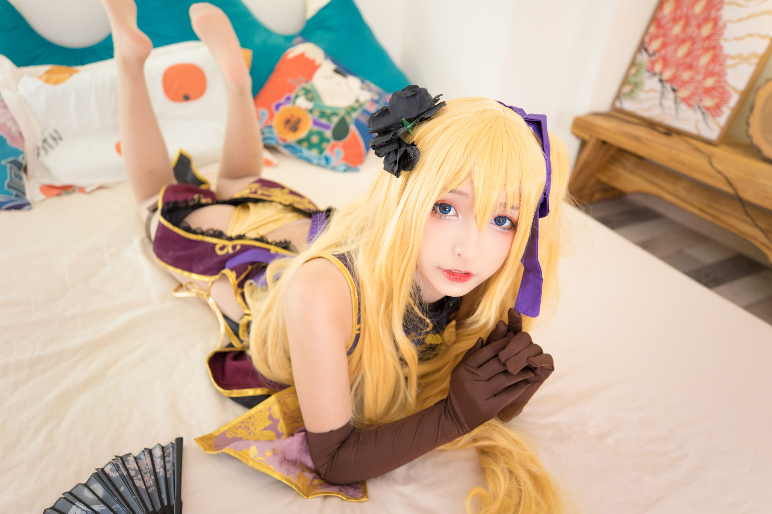 [萝莉COS] 神楽板真冬 艳娘幻梦谭 金莲 [150P] - 秀人网免费无水印在线套图写真