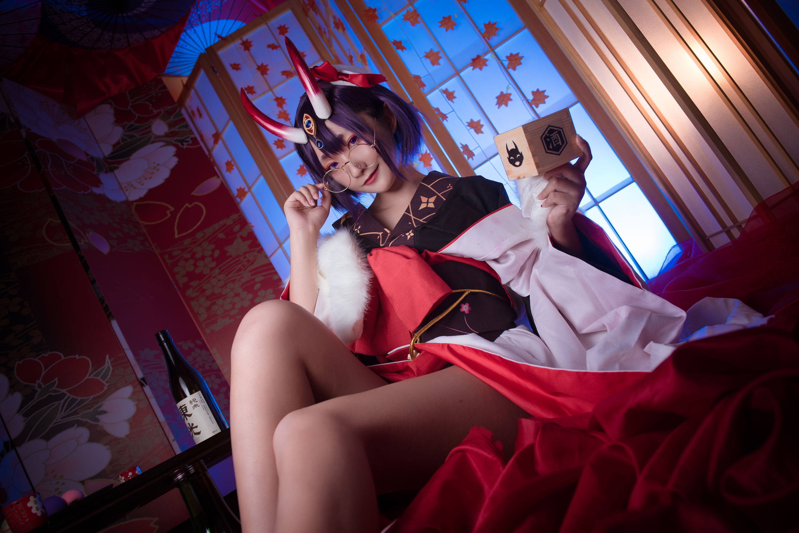Roroki骷髅姫 – 酒吞和服 [16P] - 秀人网免费无水印在线套图写真