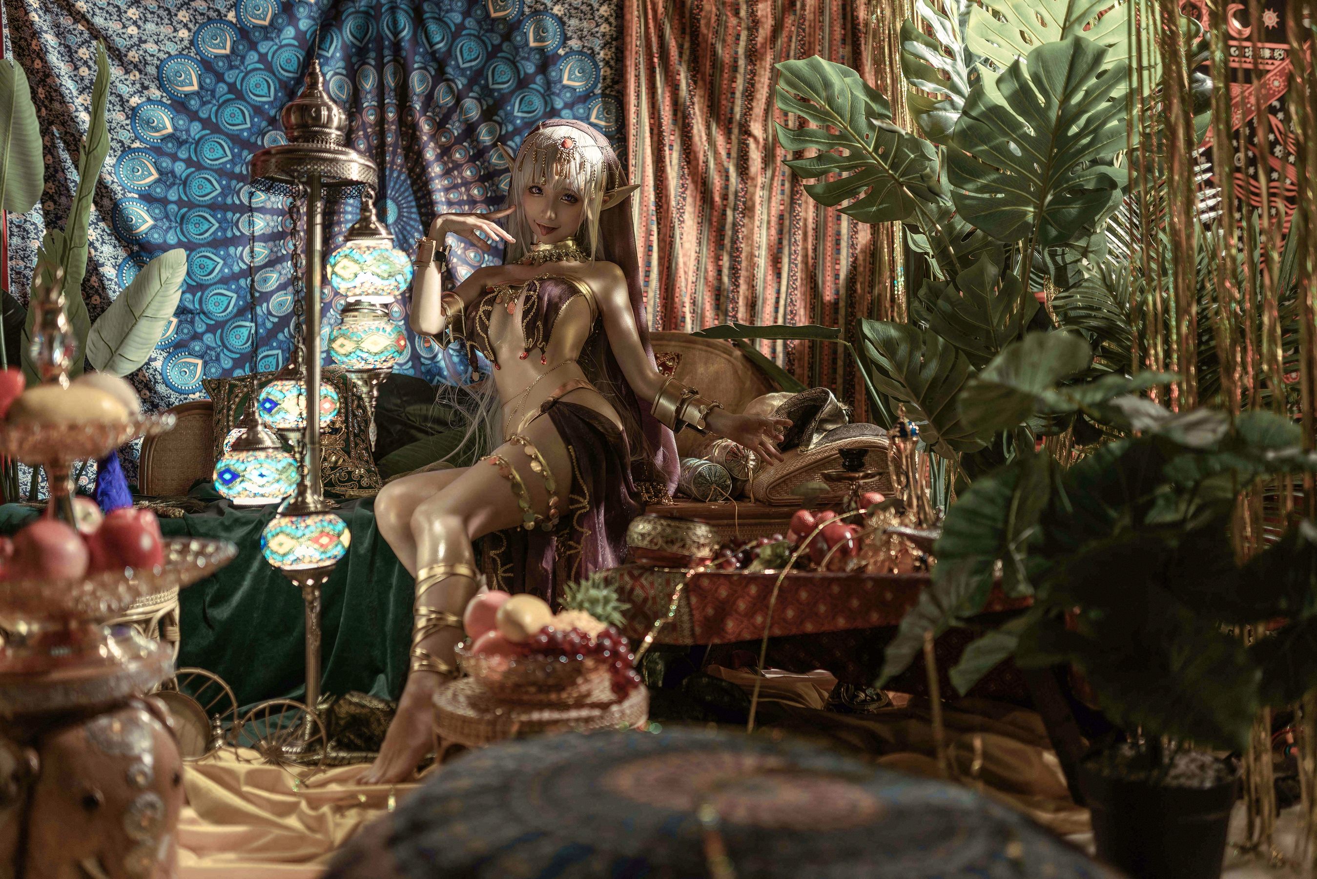 动漫博主蠢沫沫 – 黑兽 [40P] - 秀人网免费无水印在线套图写真