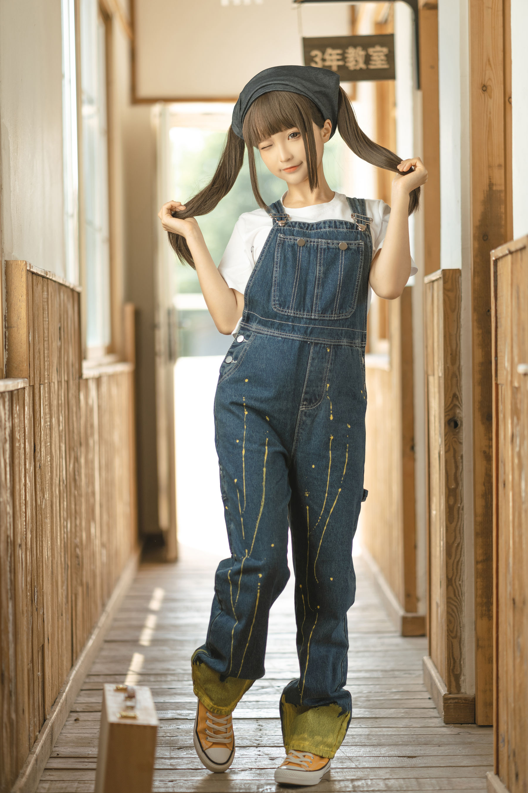 动漫博主蠢沫沫 – 小画家 [110P] - 秀人网免费无水印在线套图写真