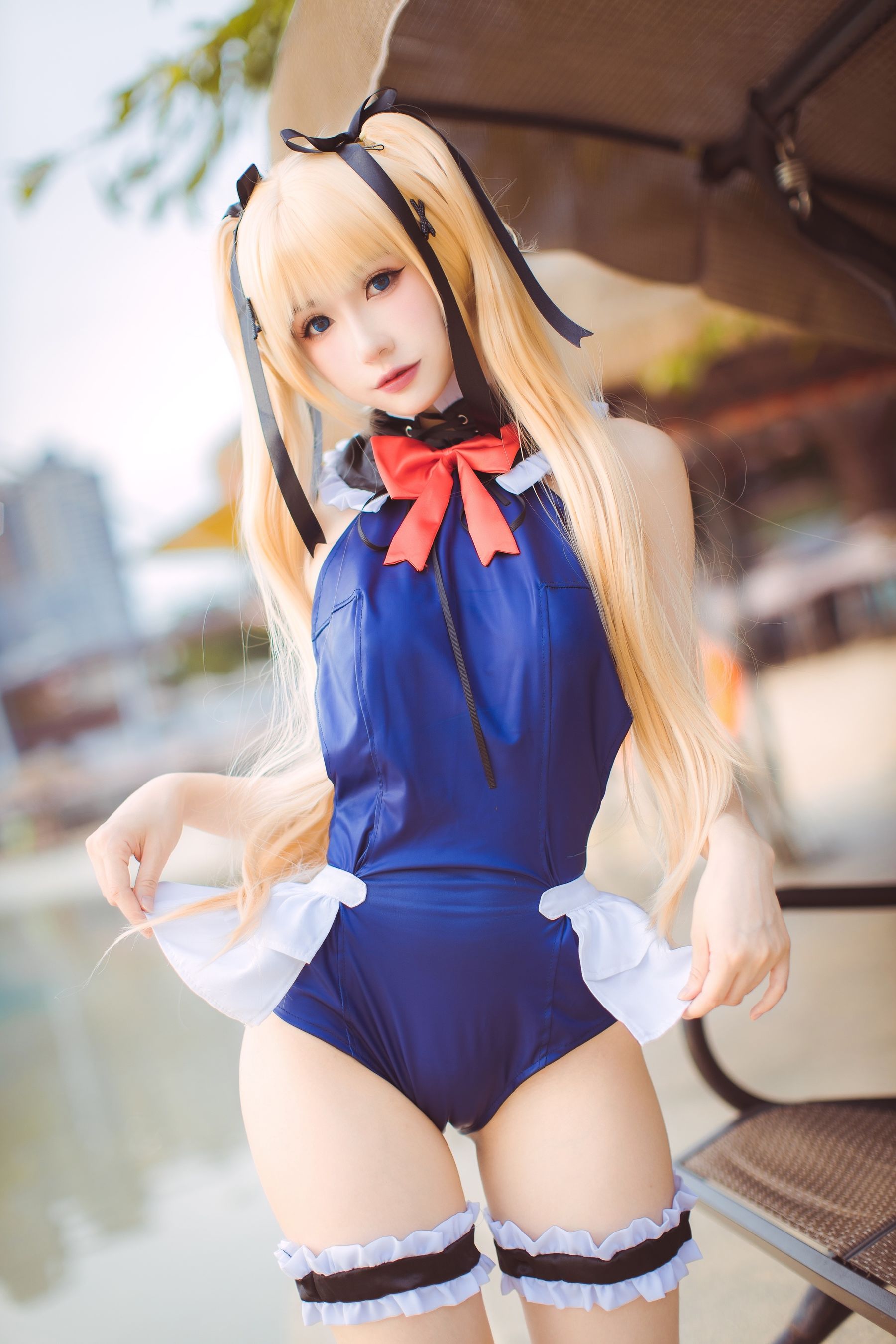 Coser衣衣 – 玛丽萝丝泳装 [29P] - 秀人网免费无水印在线套图写真